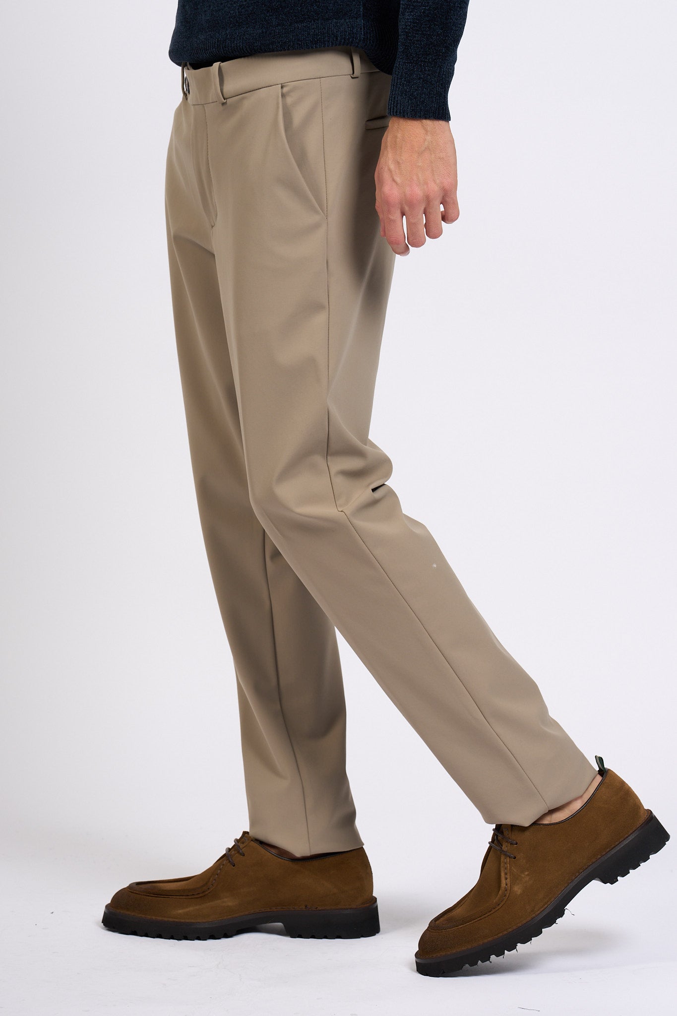 Rrd Pantaloni Soft Touch Tabacco Uomo-2