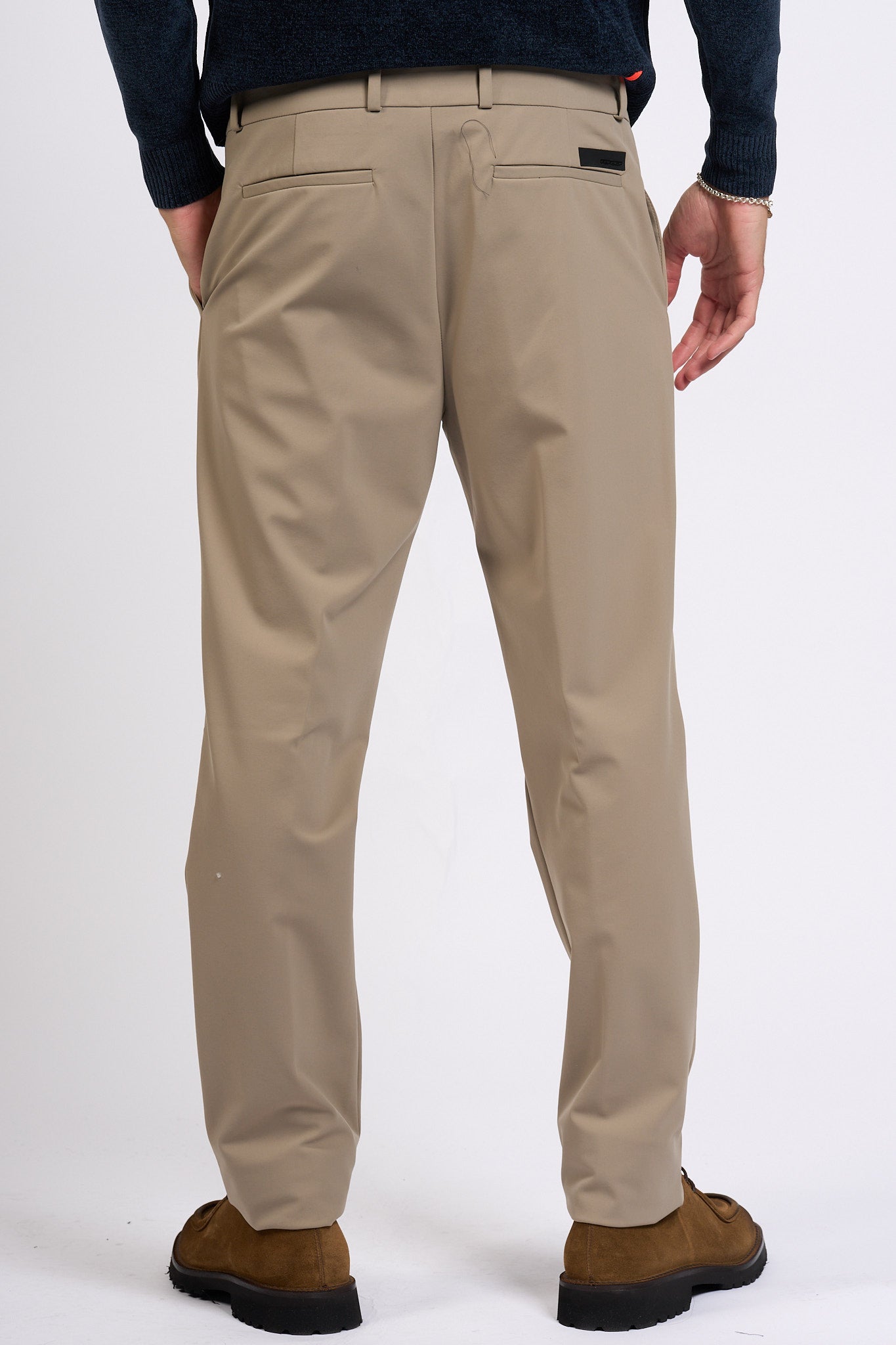 Rrd Pantaloni Soft Touch Tabacco Uomo-5