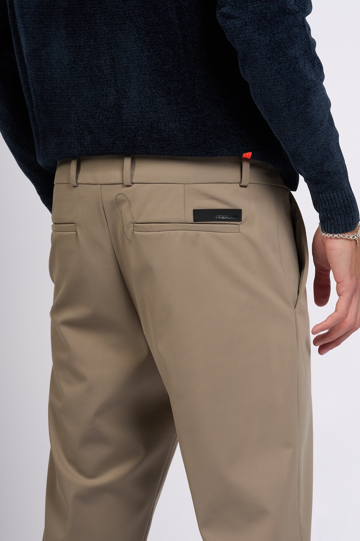 Rrd Pantaloni Soft Touch Tabacco Uomo-6