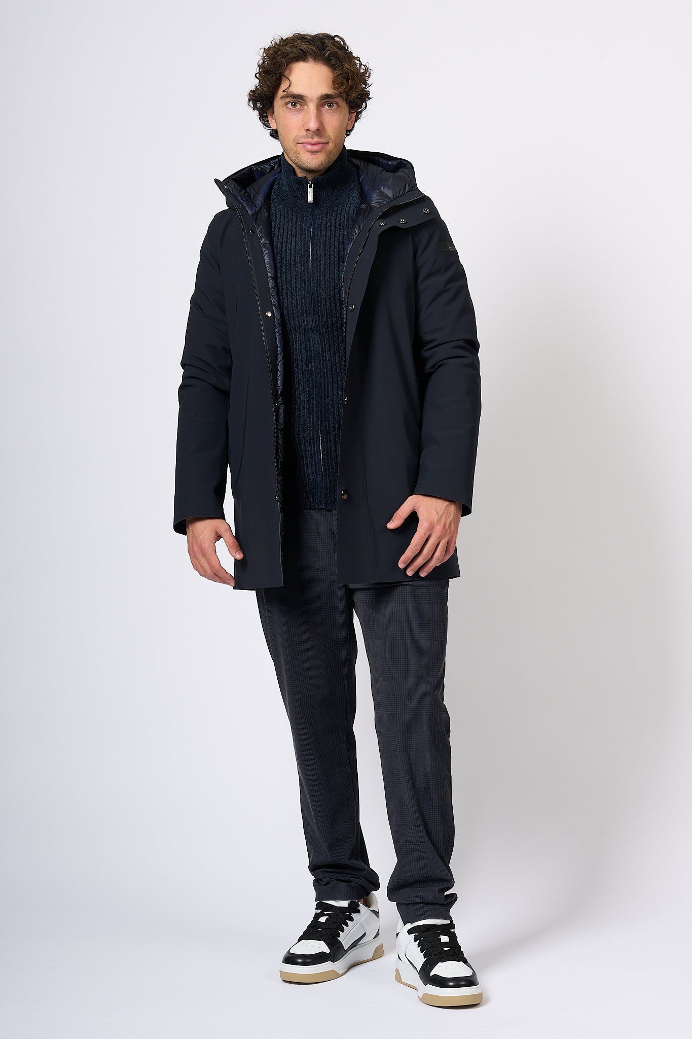 Rrd Parka Down Under Blu Uomo-2