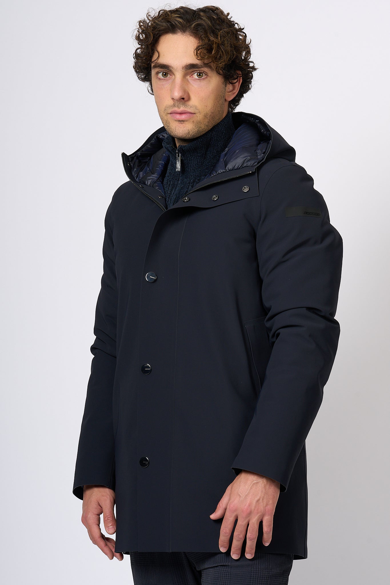 Rrd Parka Down Under Blu Uomo-4