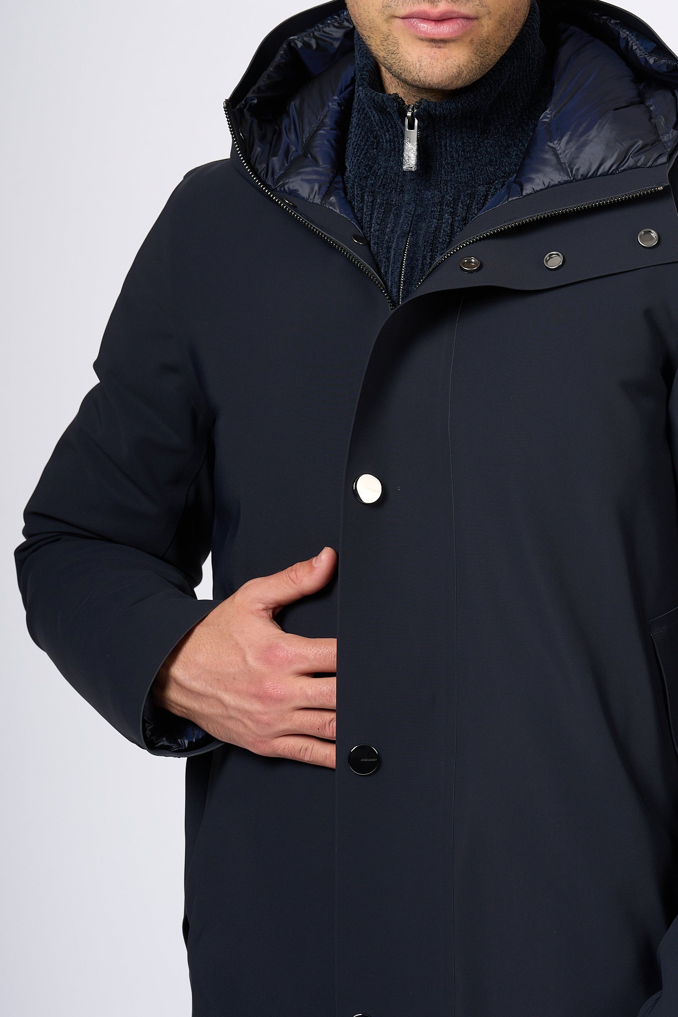 Rrd Parka Down Under Blu Uomo-6