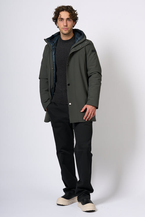 Rrd Parka Down Under Verde Uomo-2