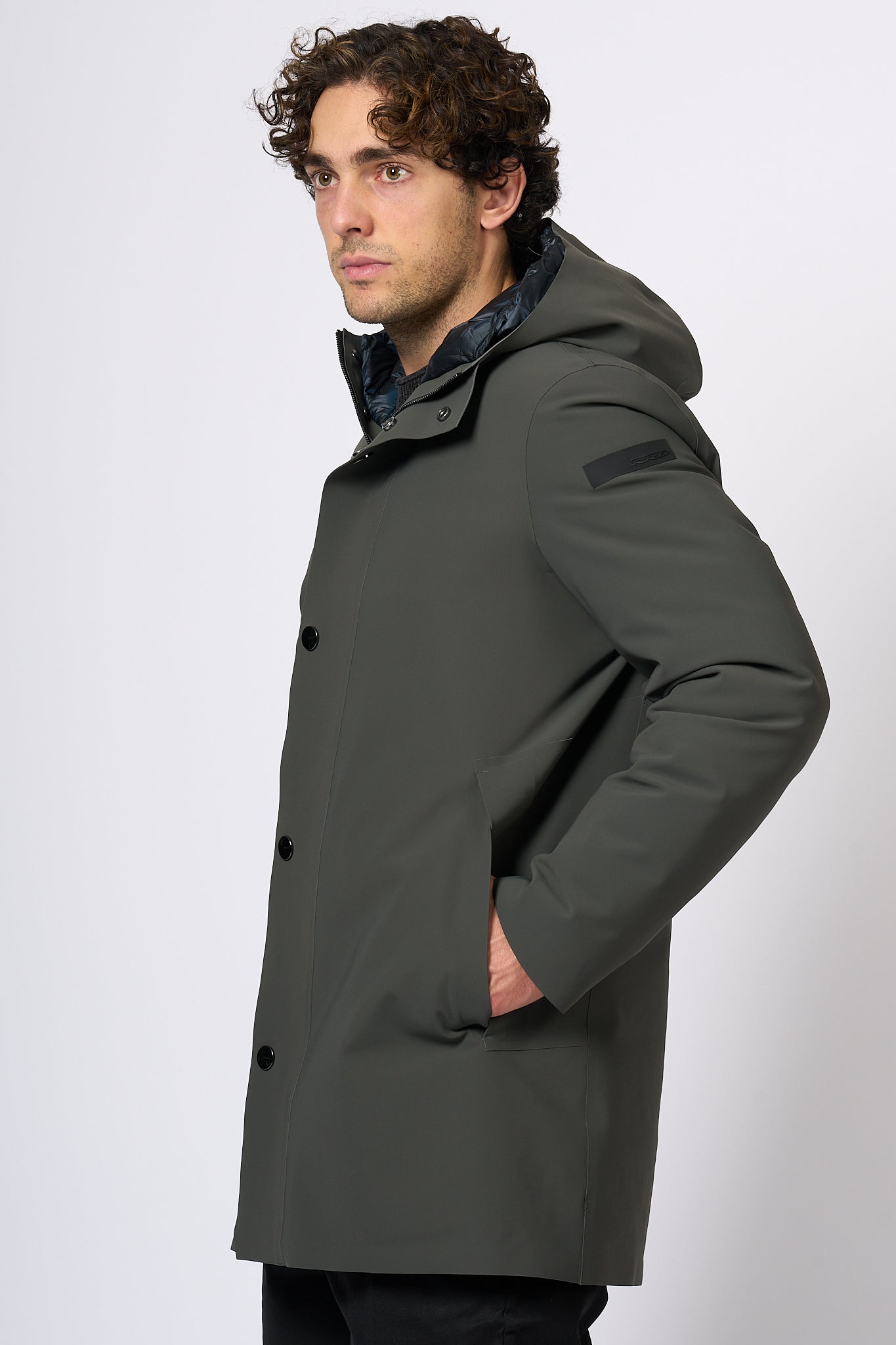 Rrd Parka Down Under Verde Uomo-4