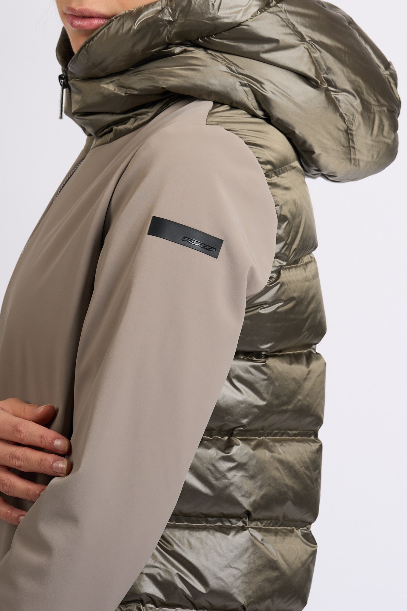 Rrd Parka Thermo Hybrid Tabacco Donna-6