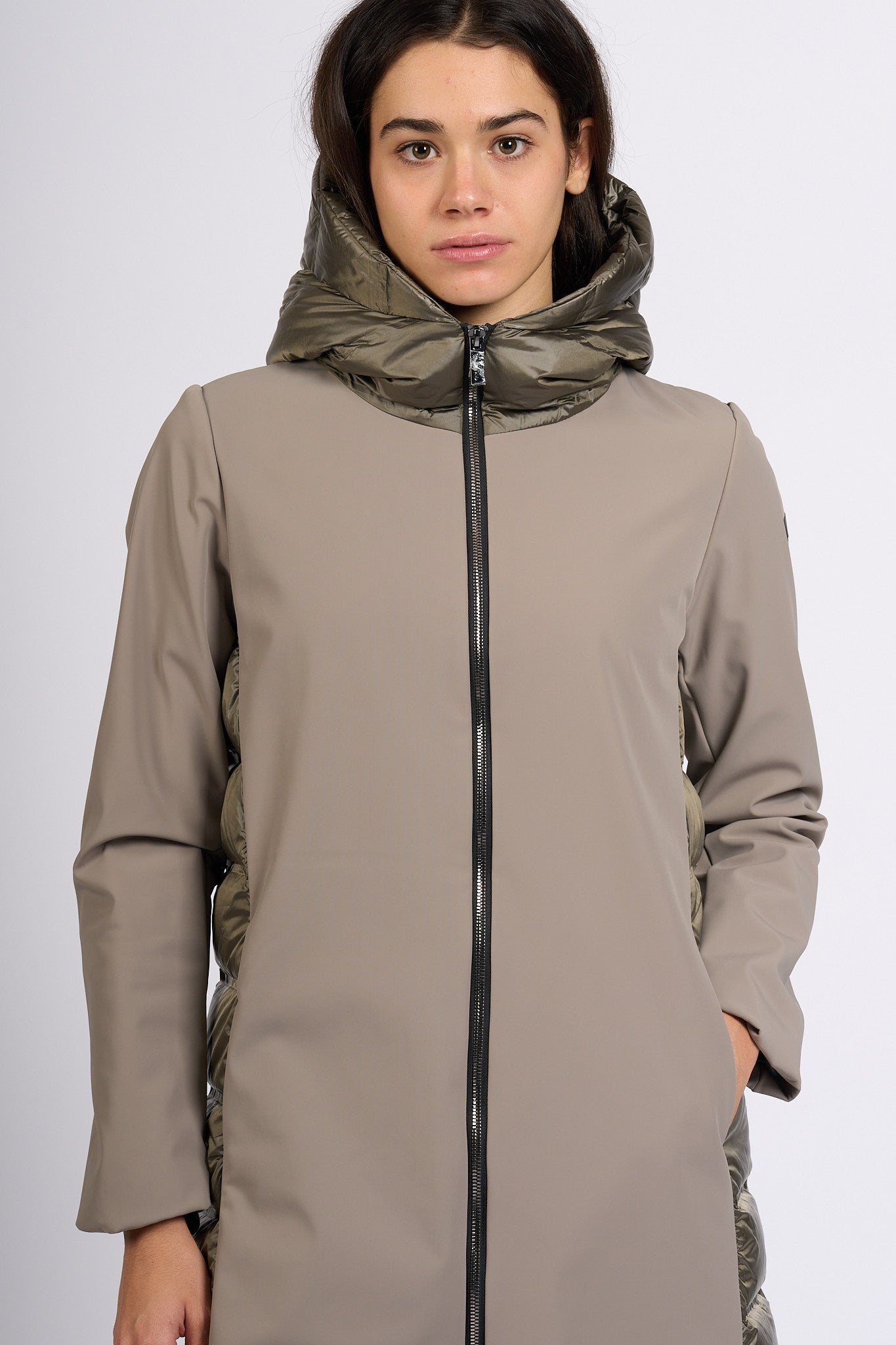 Rrd Parka Thermo Hybrid Tabacco Donna-7