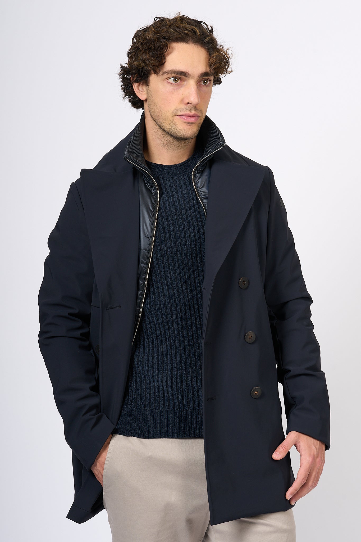 Rrd Peacot Winter Thermo Blu Uomo-1