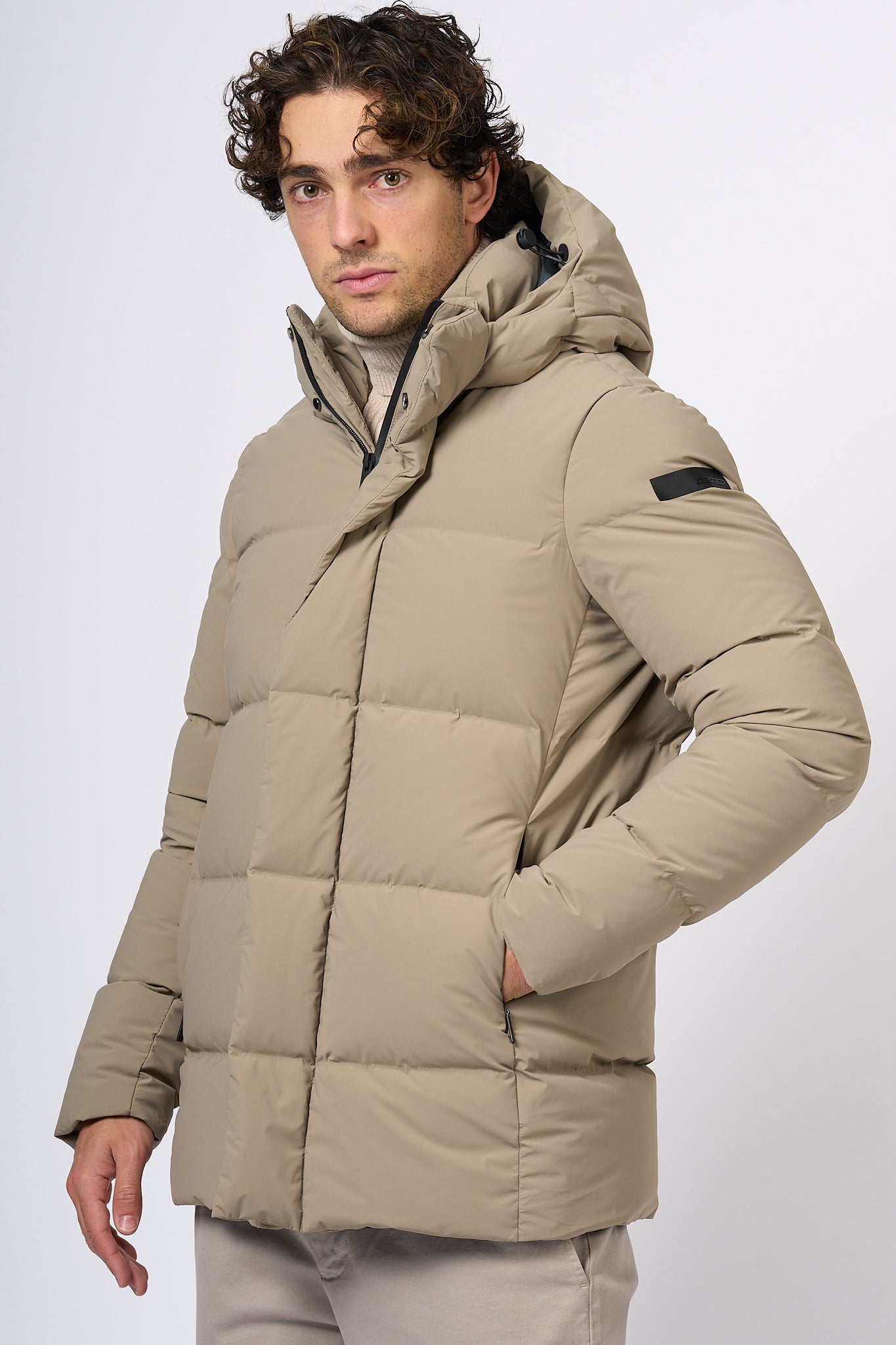 Rrd Down Jacket Winter Tubic 14 Dove Grey Men-4