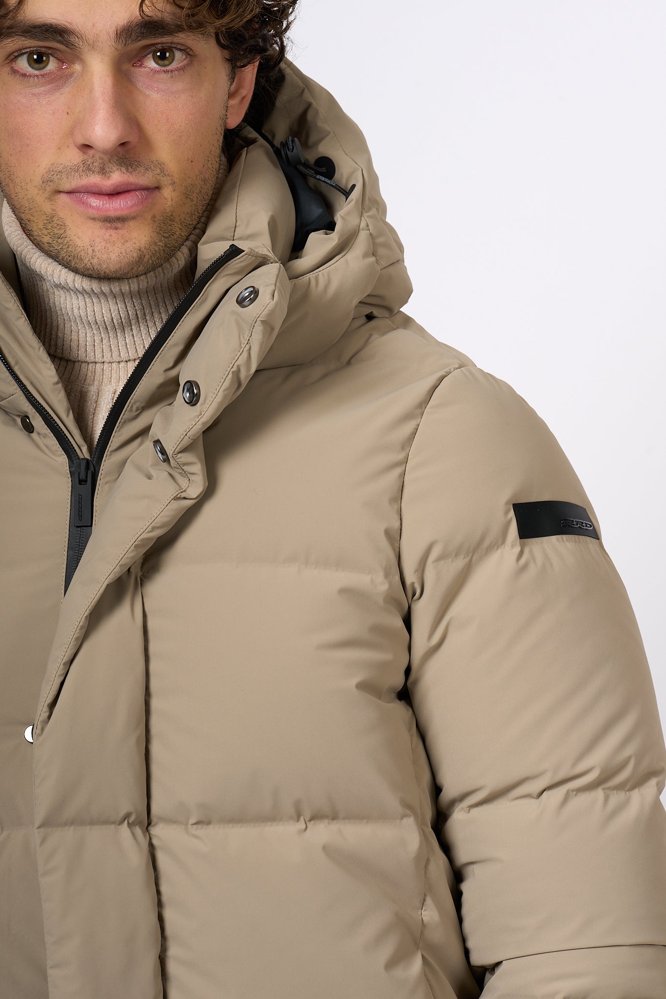 Rrd Down Jacket Winter Tubic 14 Dove Grey Men-7