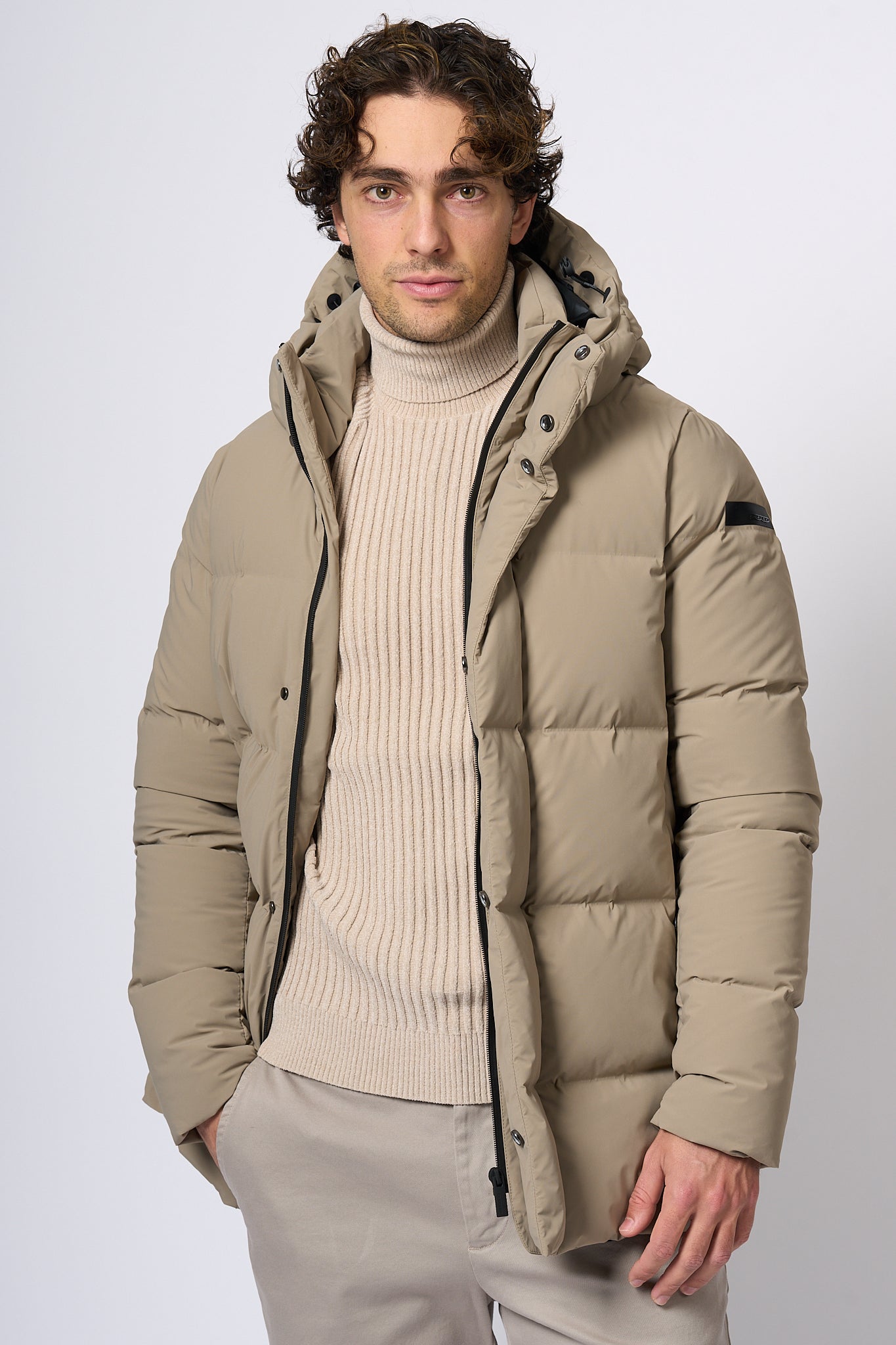 Rrd Down Jacket Winter Tubic 14 Dove Grey Men-1