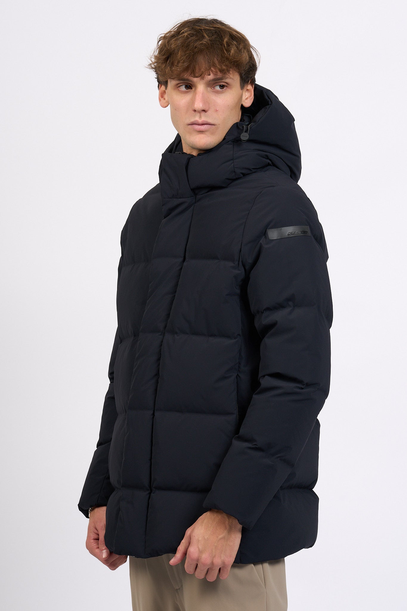 Rrd Piumino Winter Tubic Cappuccio Blu Uomo-5