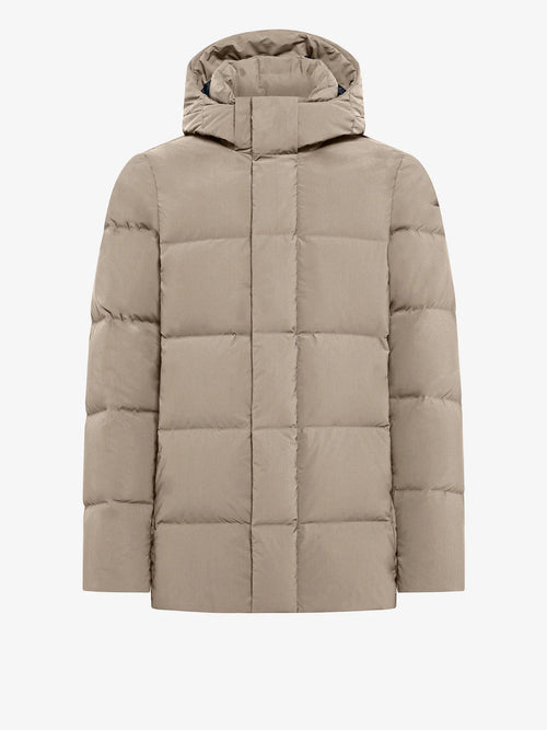Rrd Piumino Winter Tubic Cappuccio Sabbia Uomo-2