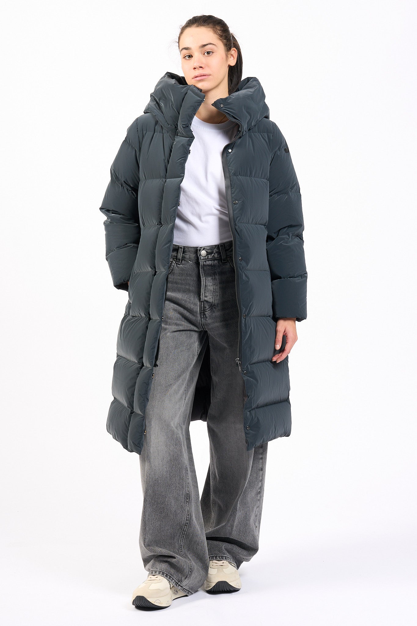 Rrd Piumino midi Grigio Donna-7