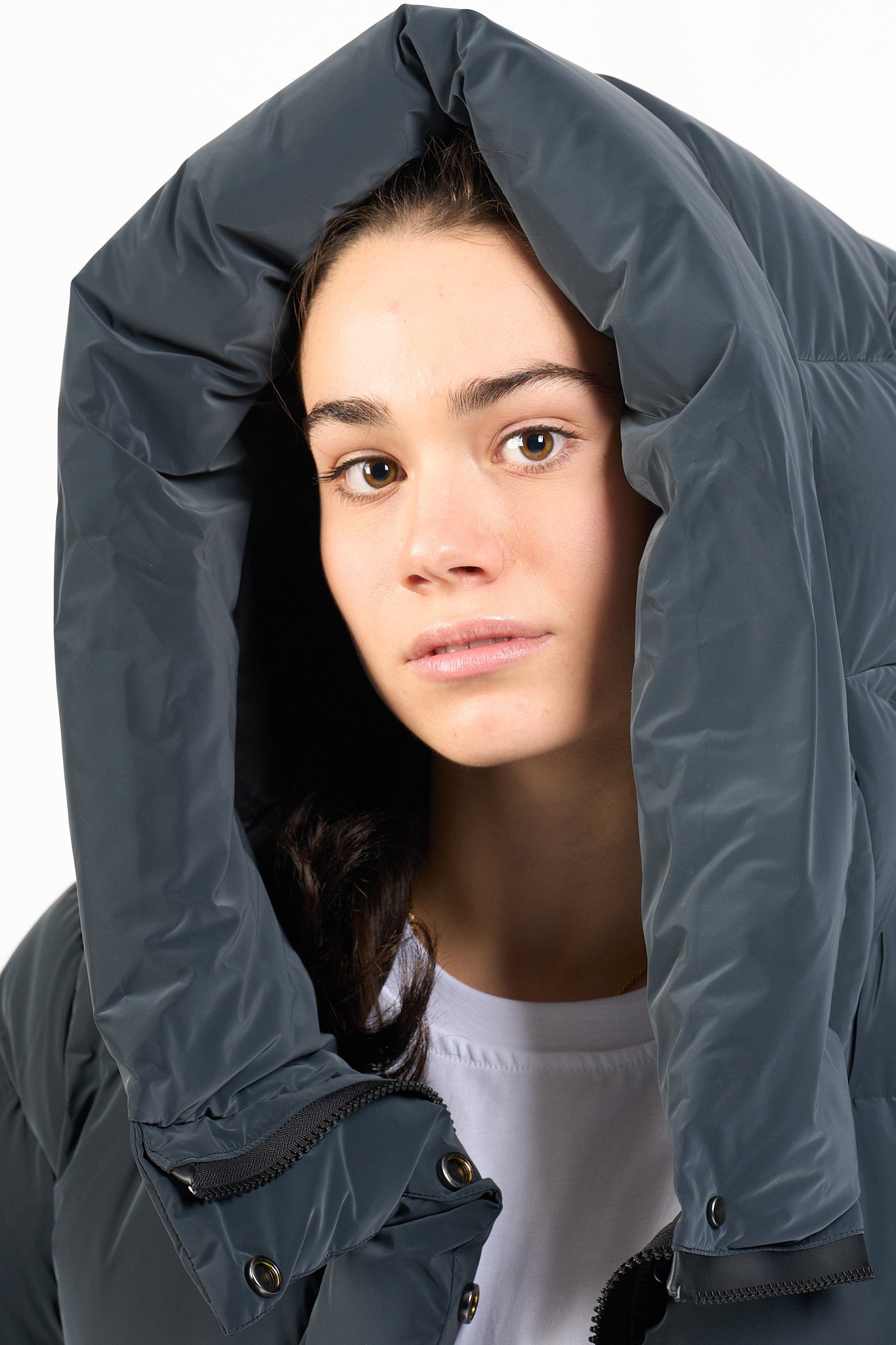 Rrd Piumino midi Grigio Donna-8