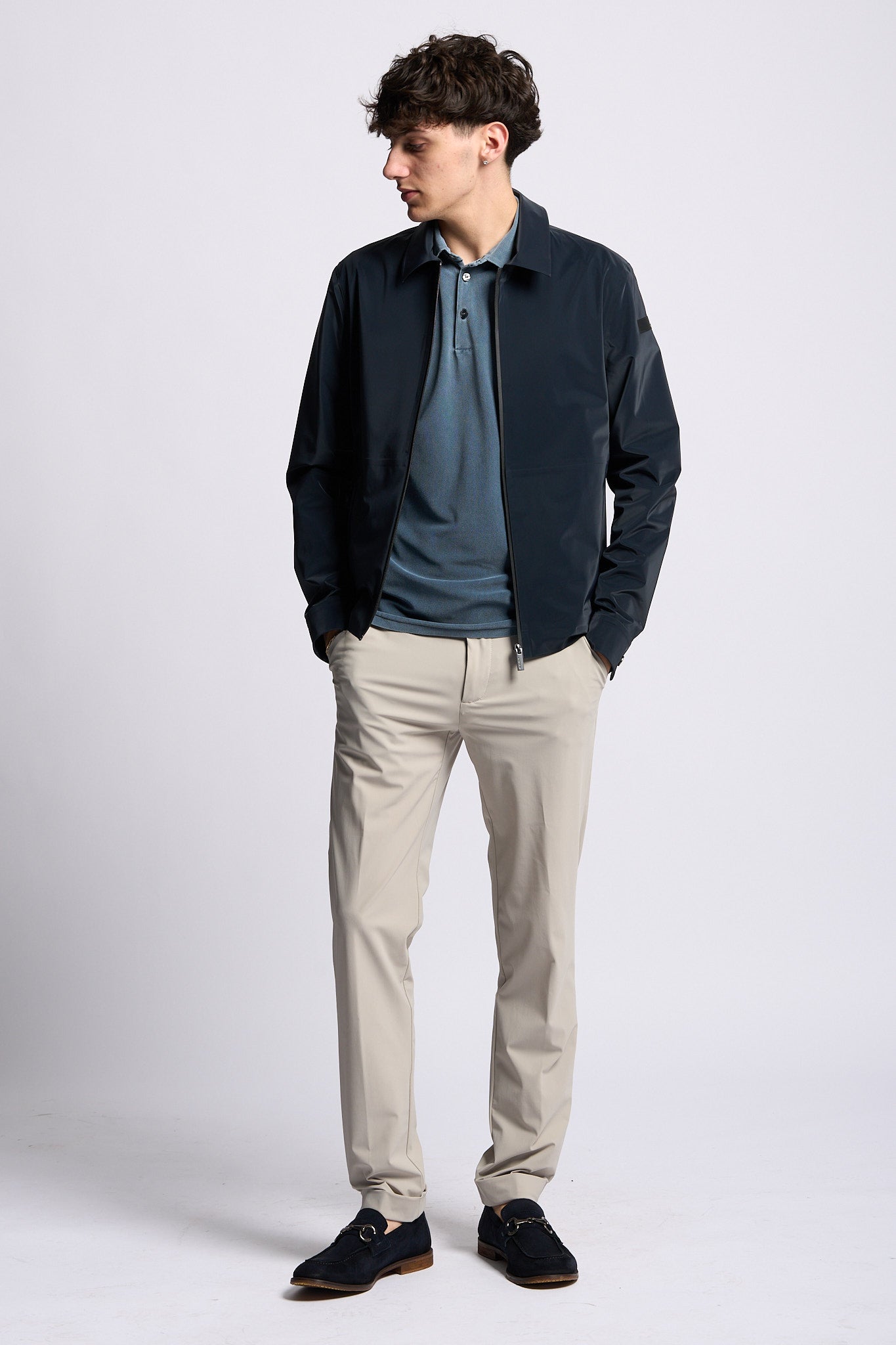Rrd Polo PiquÈ Mm Blu Uomo-7