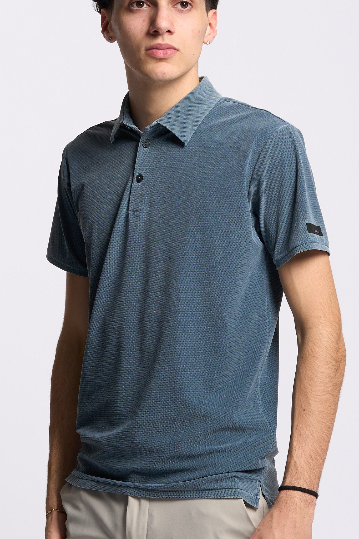 Rrd Polo PiquÈ Mm Blu Uomo-1