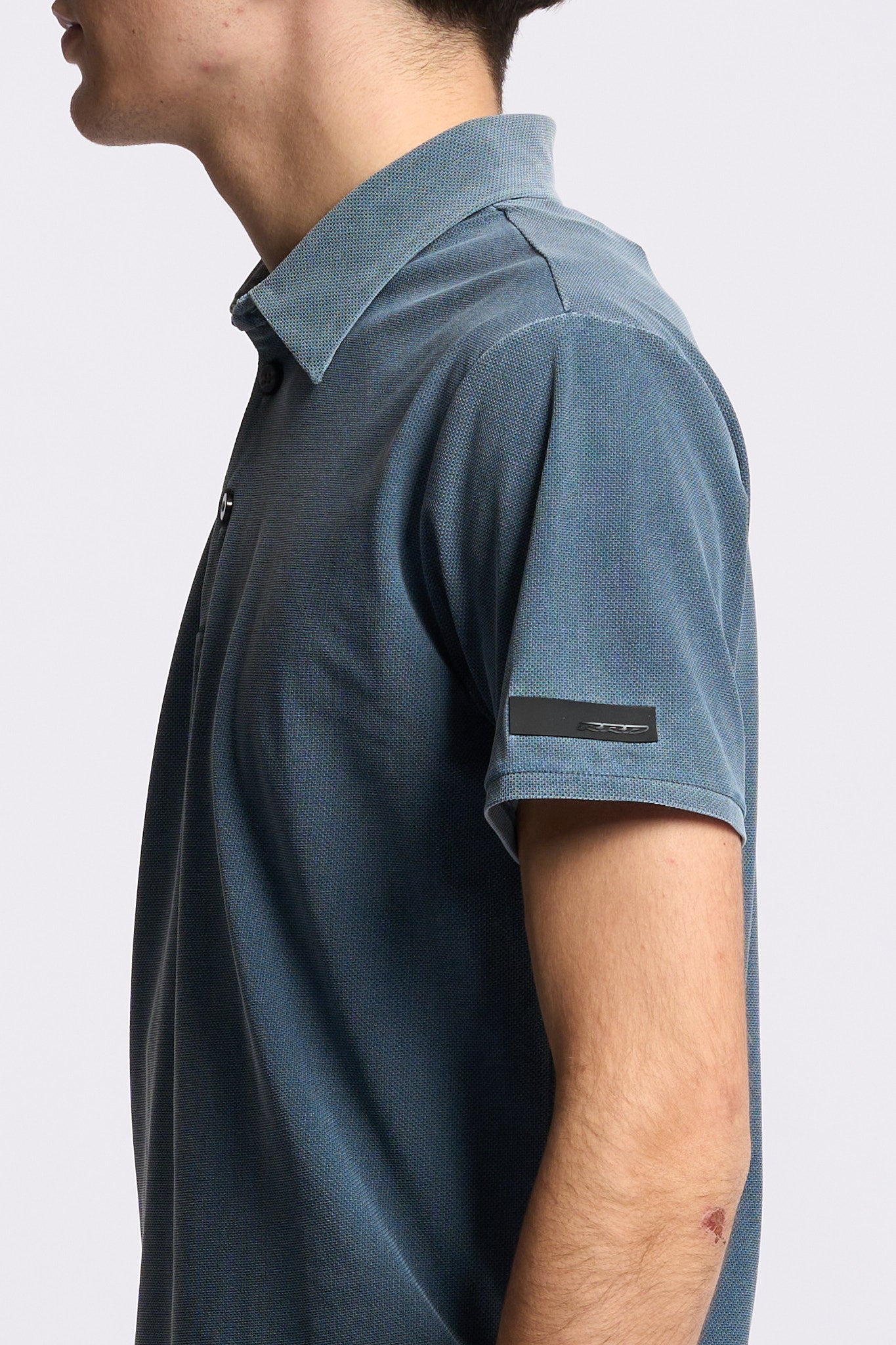 Rrd Polo PiquÈ Mm Blu Uomo-4