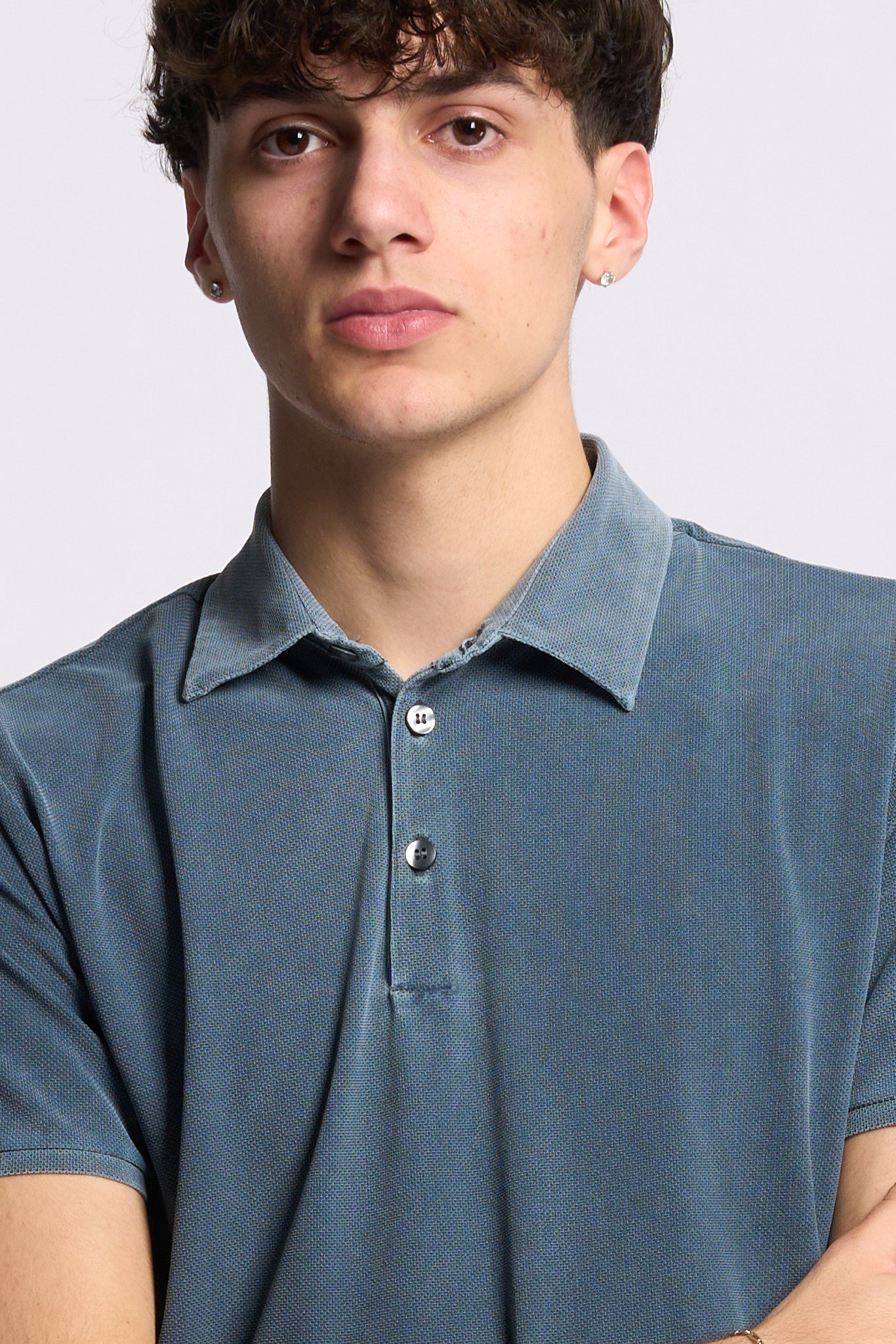 Rrd Polo PiquÈ Mm Blu Uomo-6
