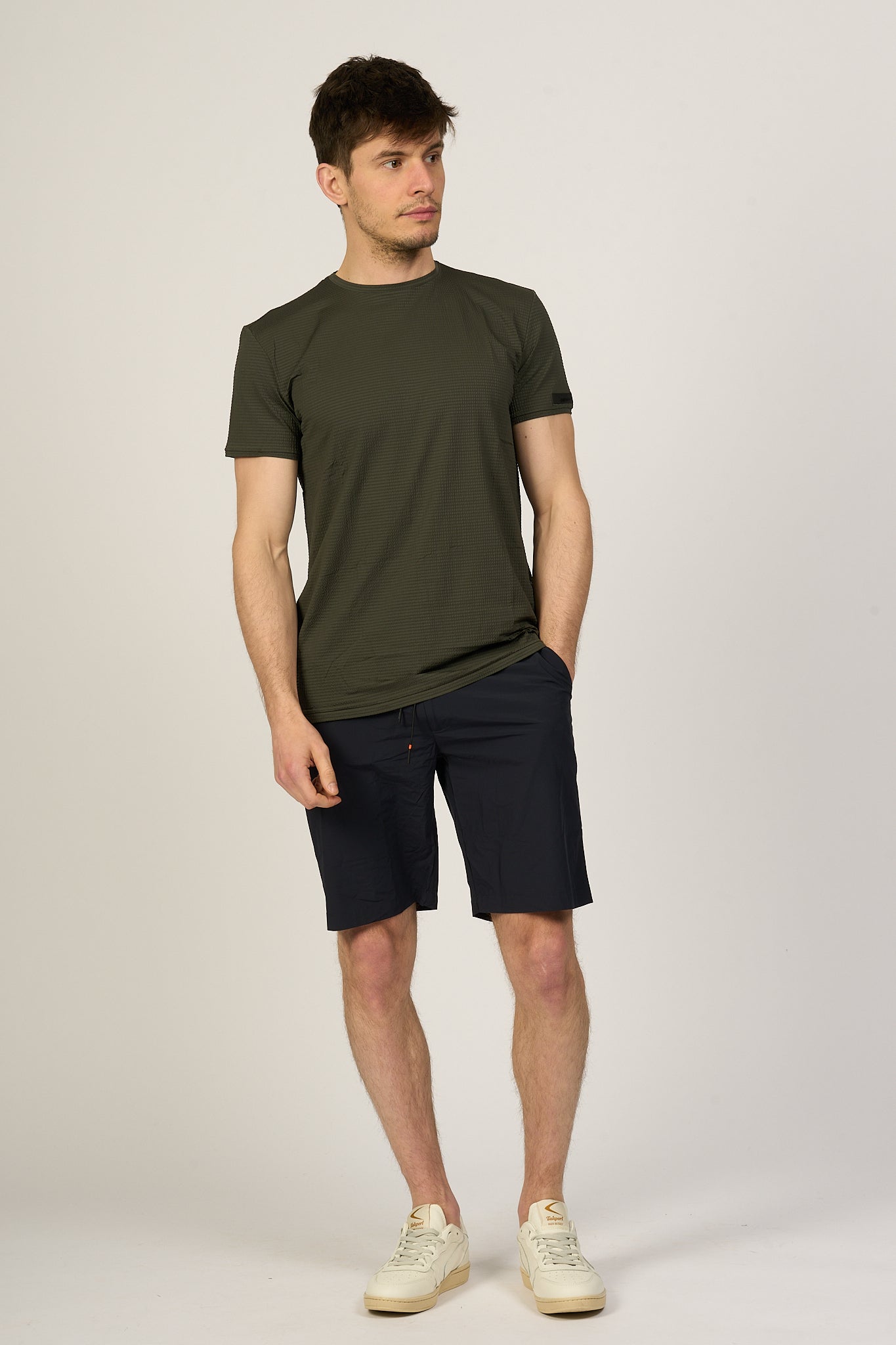 Rrd T-Shirt Striton Verde Uomo-4