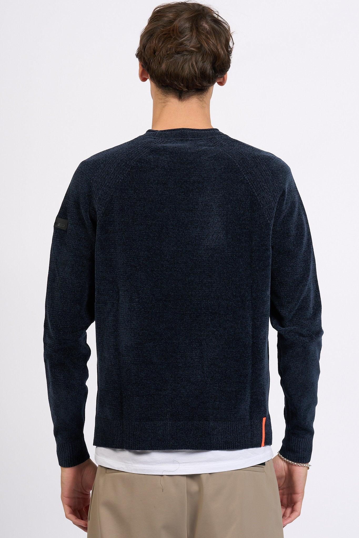 Rrd Maglia Ciniglia Blu nero Uomo-5