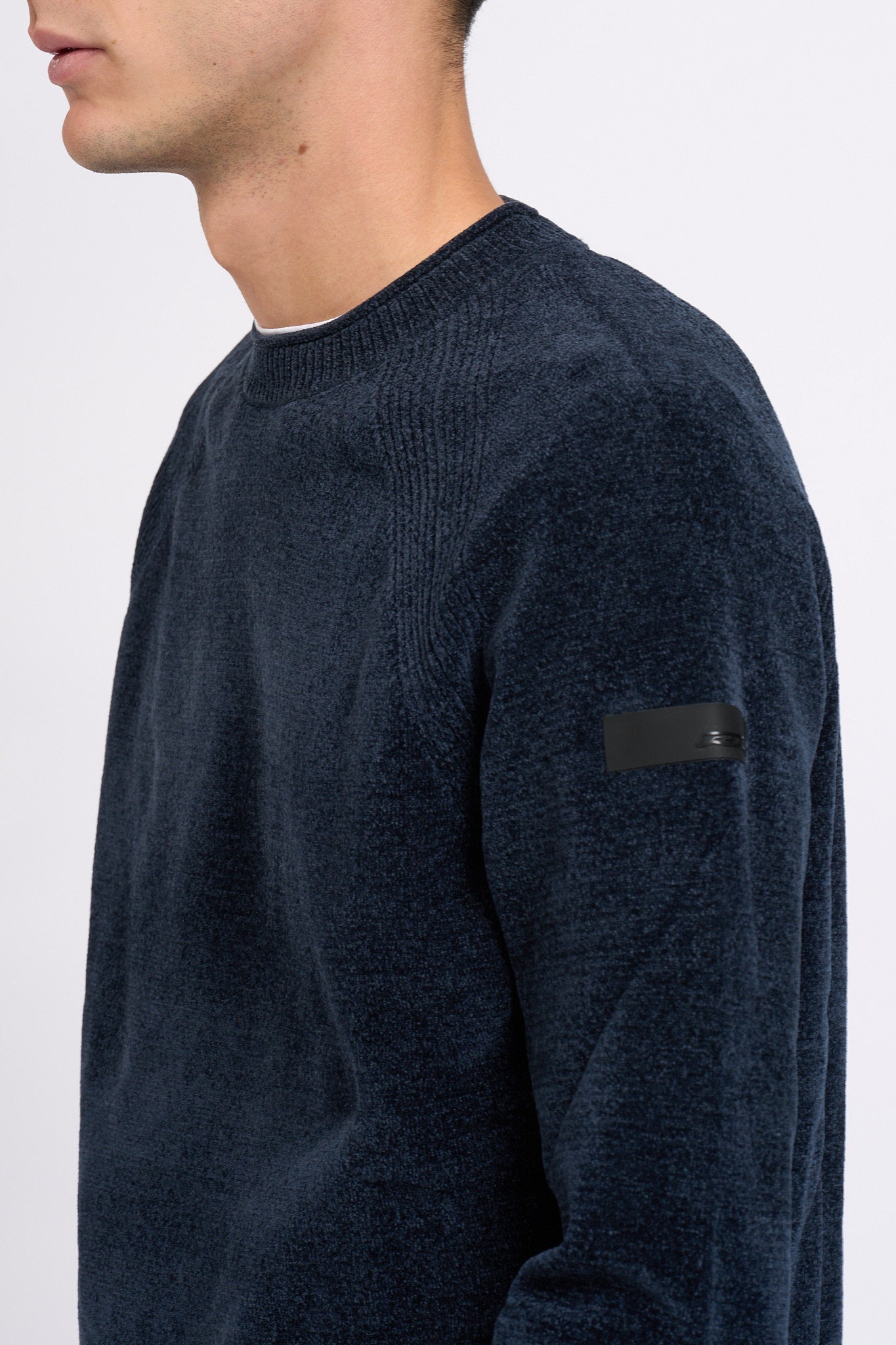 Rrd Maglia Ciniglia Blu nero Uomo-6
