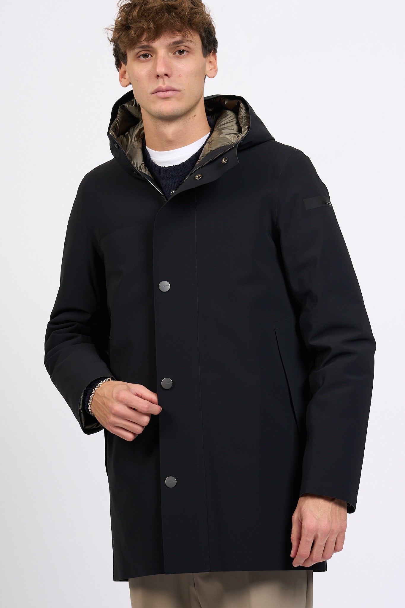 Rrd Piumino Parka Surflex Nero Uomo-9