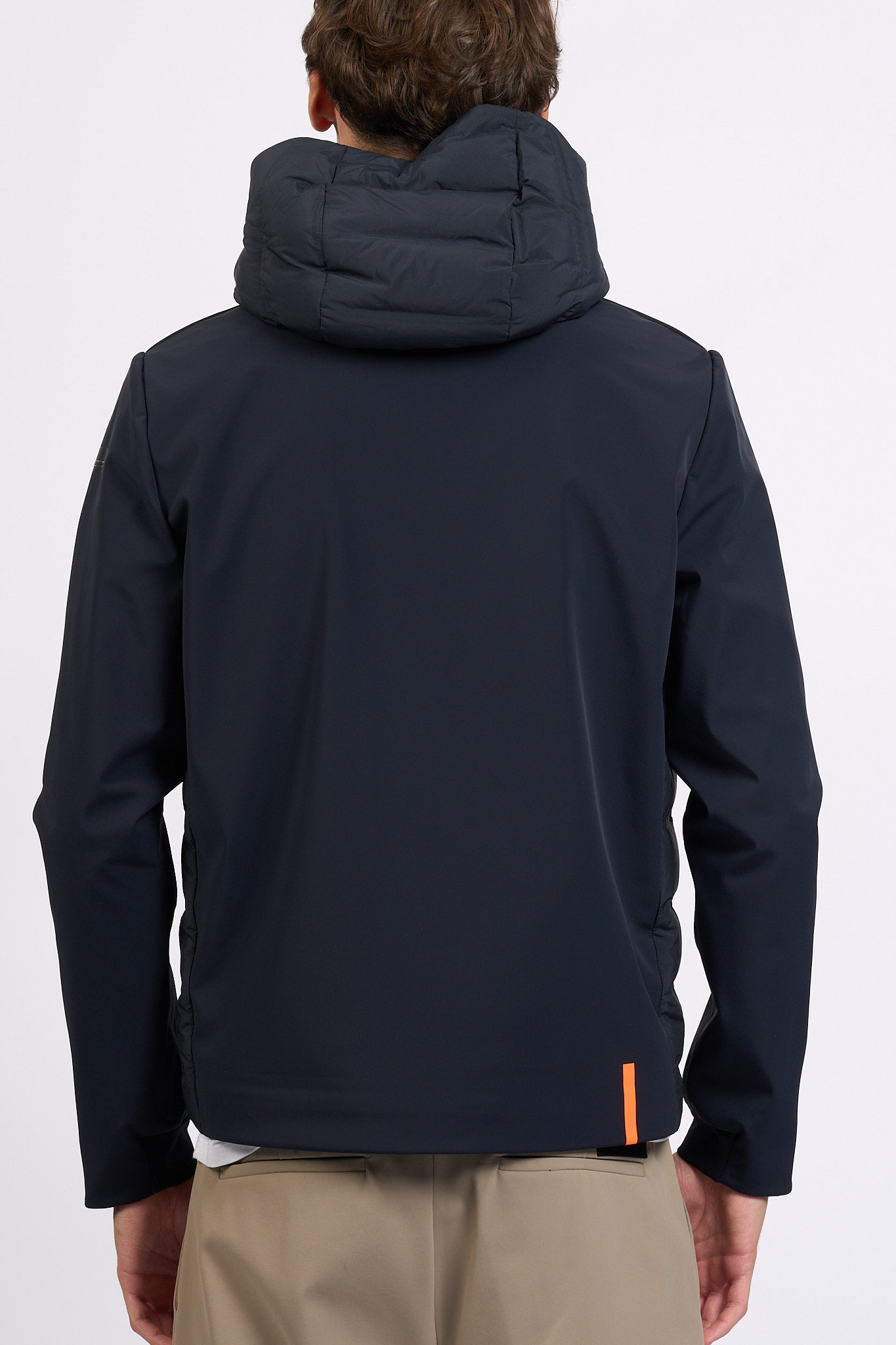 Rrd Piumino Stretch Montecristo Blu nero Uomo-6