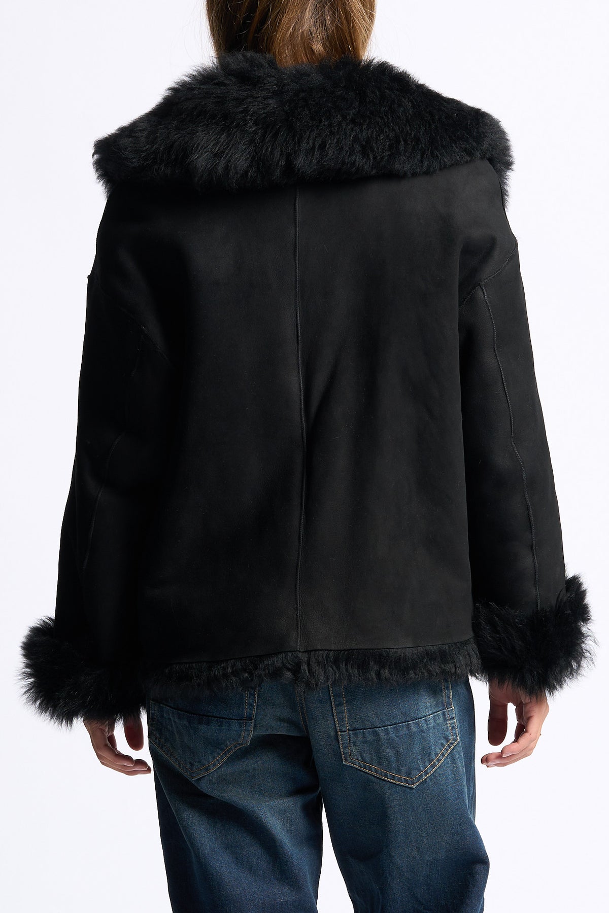 Salvatore Santoro Short Black Women's Coat-5