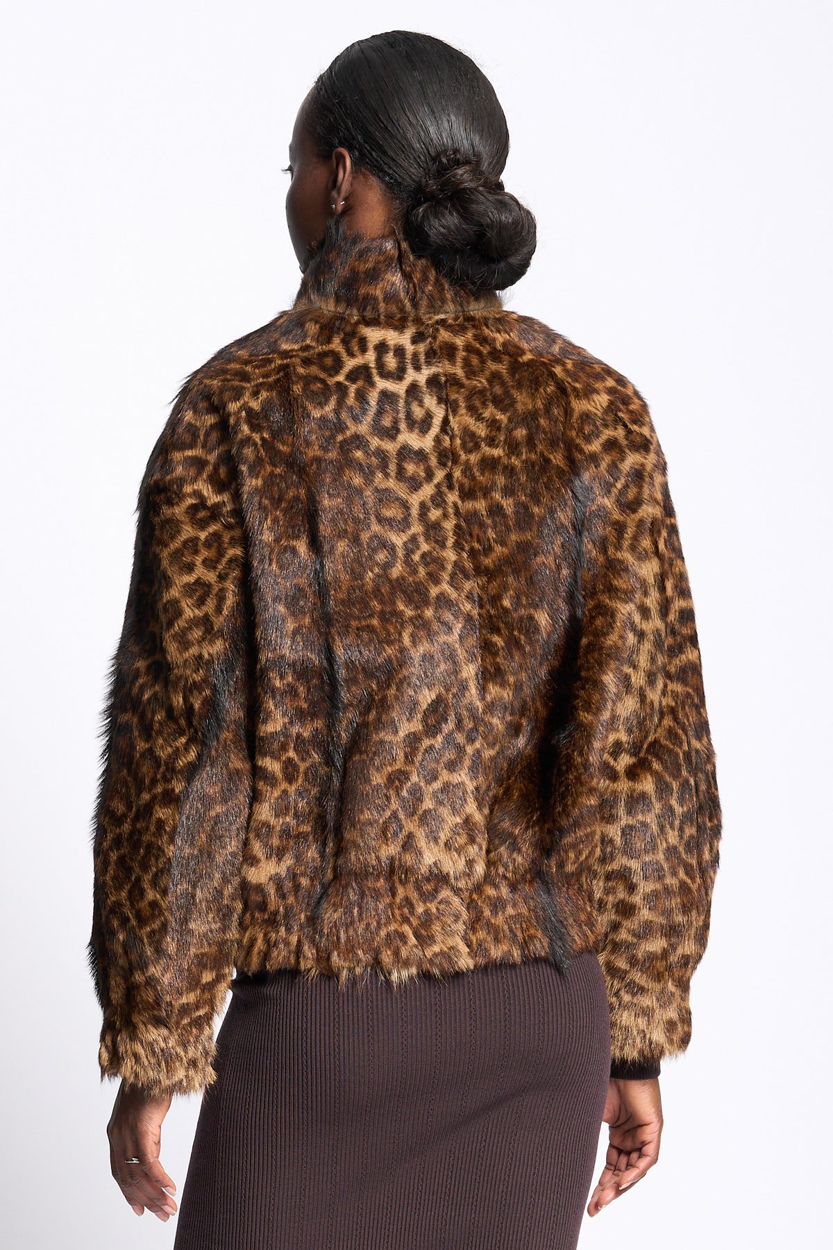 Salvatore santoro Giacca Over Leopard Donna-4
