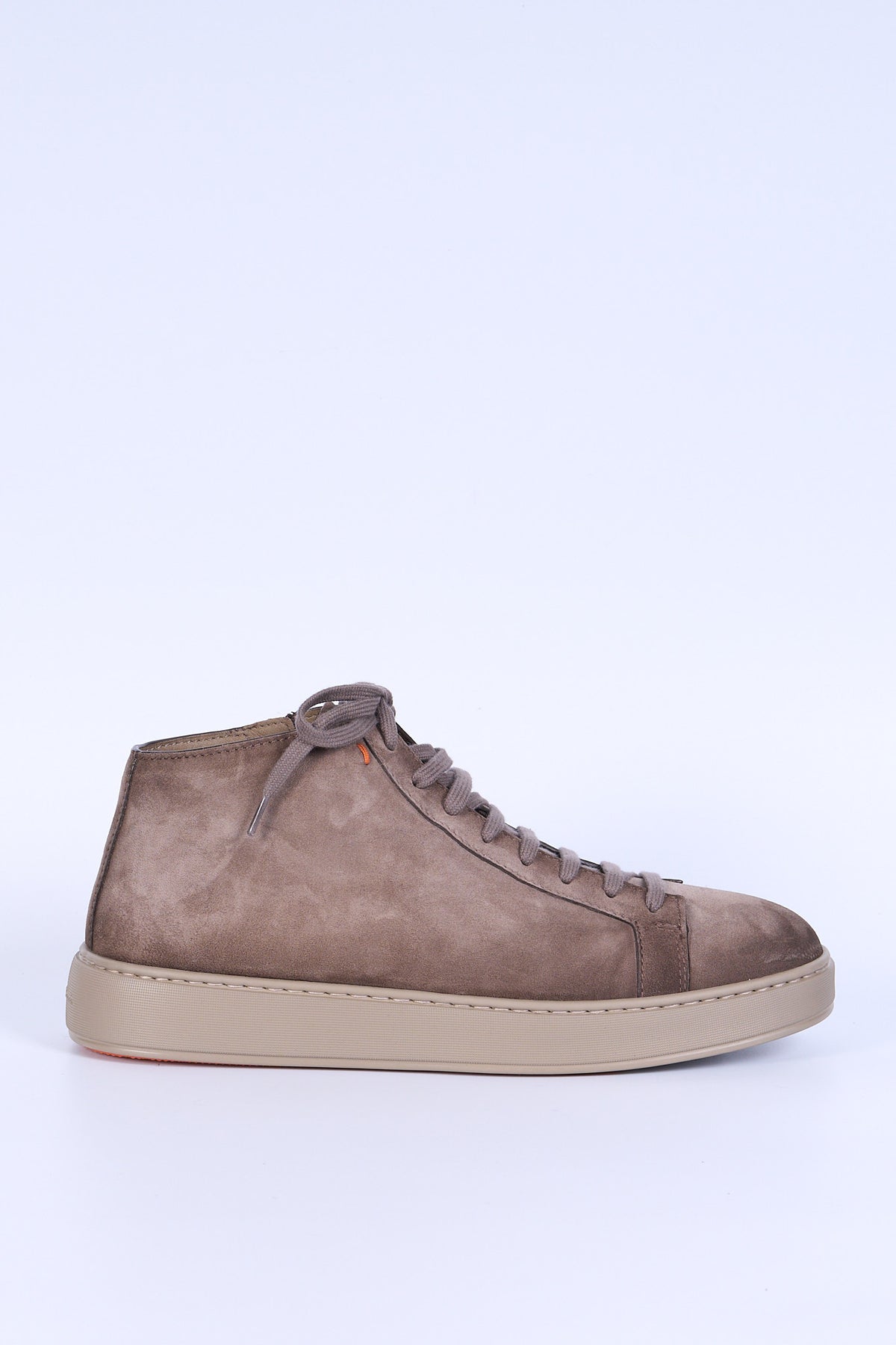 Santoni Polacco Scamosciato Beige Uomo-1