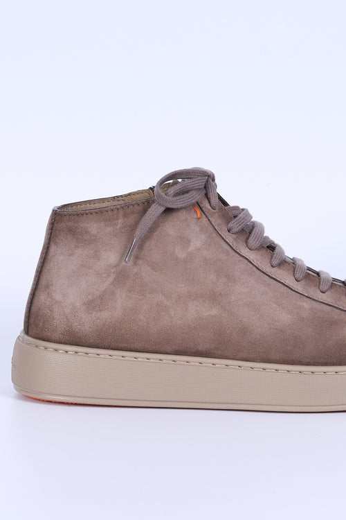 Santoni Polacco Scamosciato Beige Uomo-2