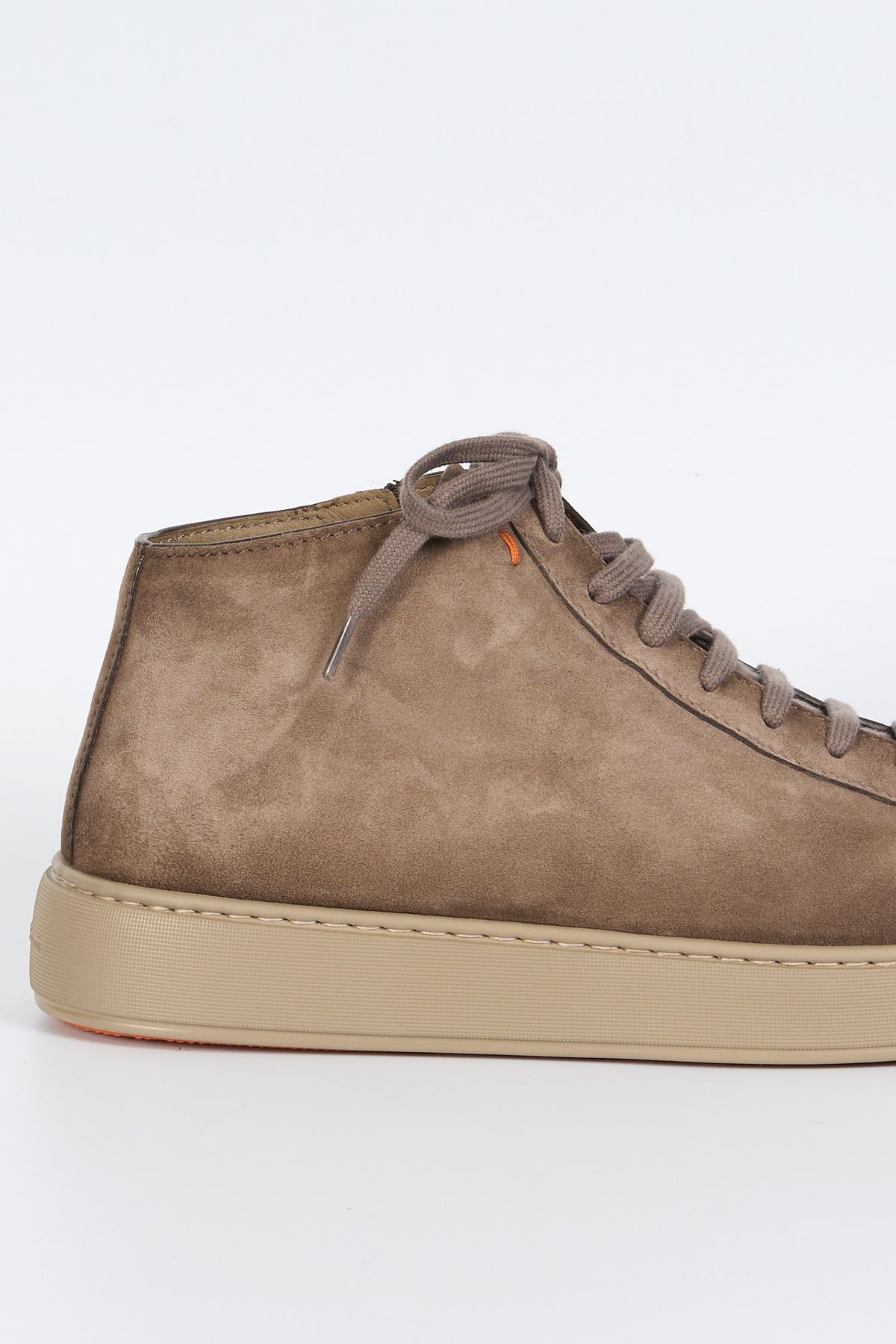 Santoni Polacco Scamosciato Beige Uomo-3