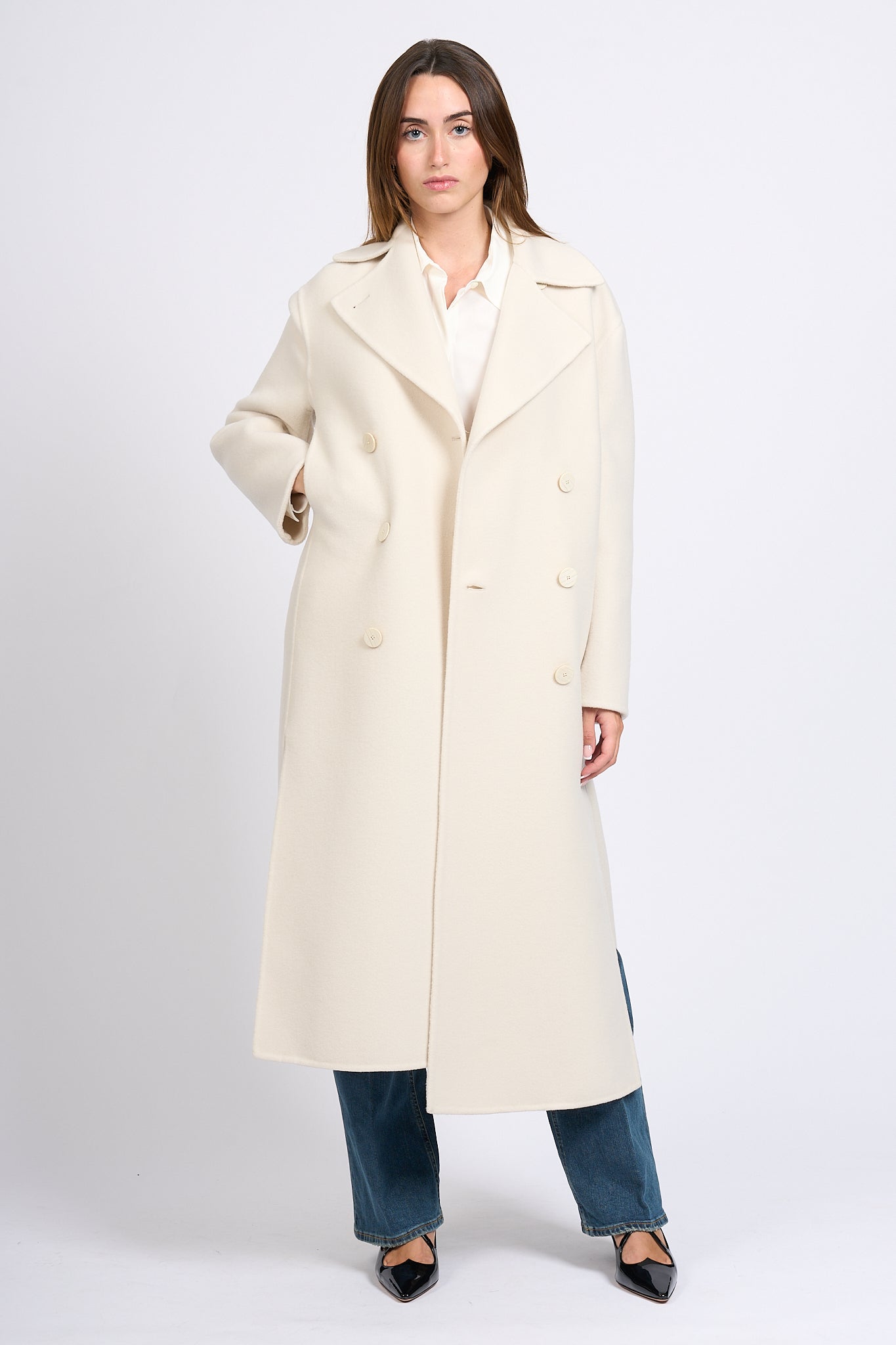 Seafarer Cappotto Jackie Panna Donna-2