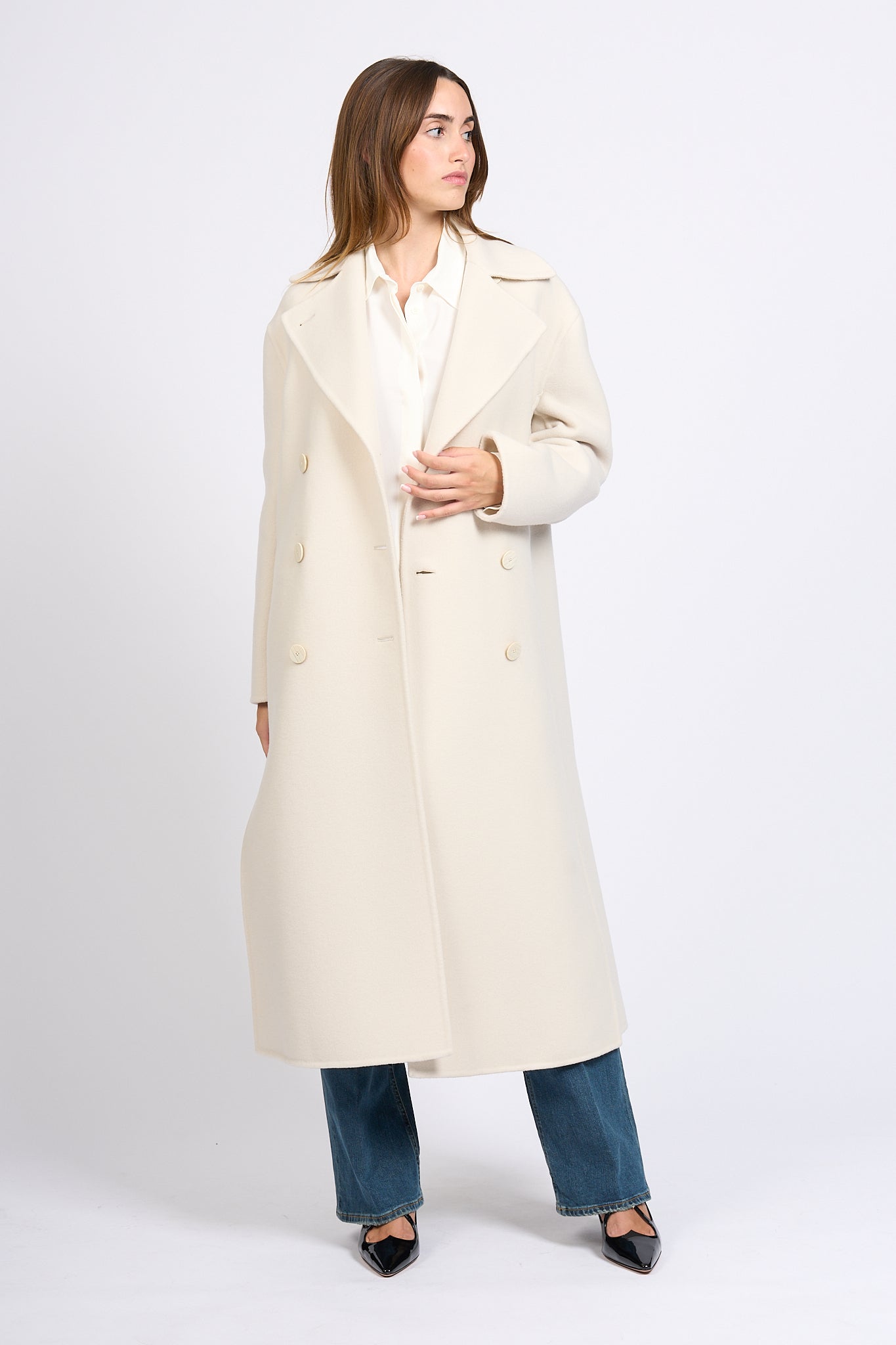 Seafarer Cappotto Jackie Panna Donna-3