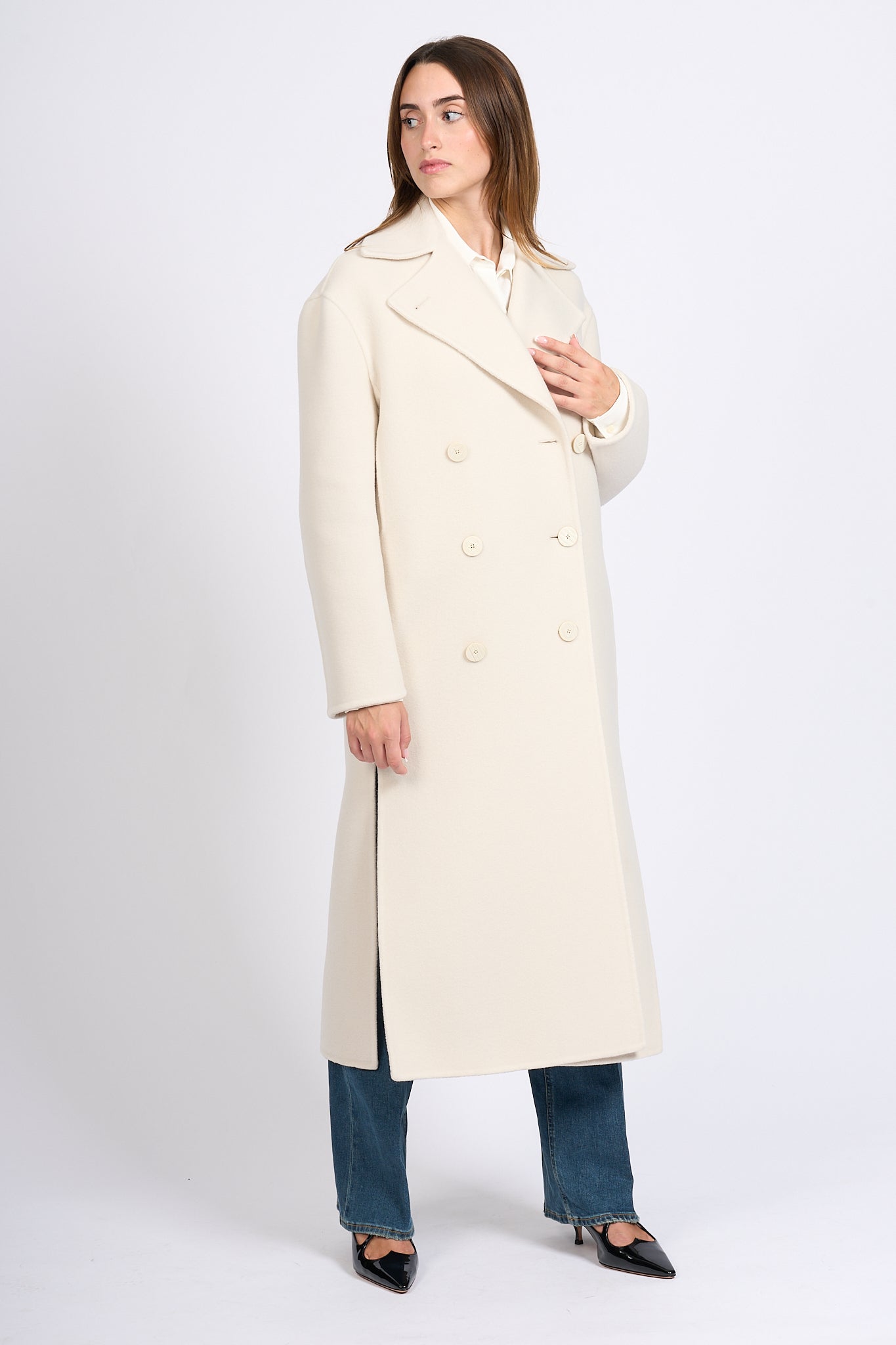 Seafarer Cappotto Jackie Panna Donna-5