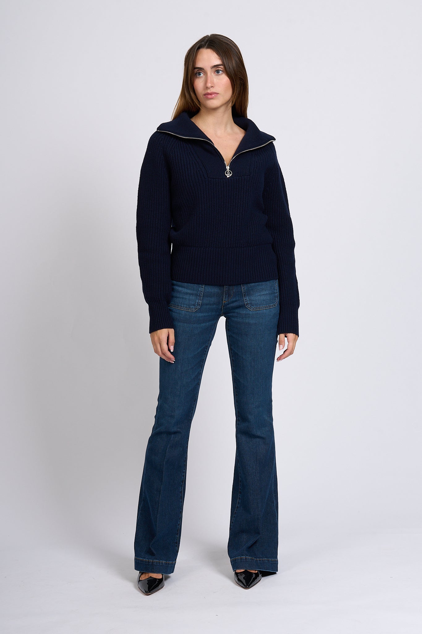 Seafarer Maglia Laila Blu Donna-3