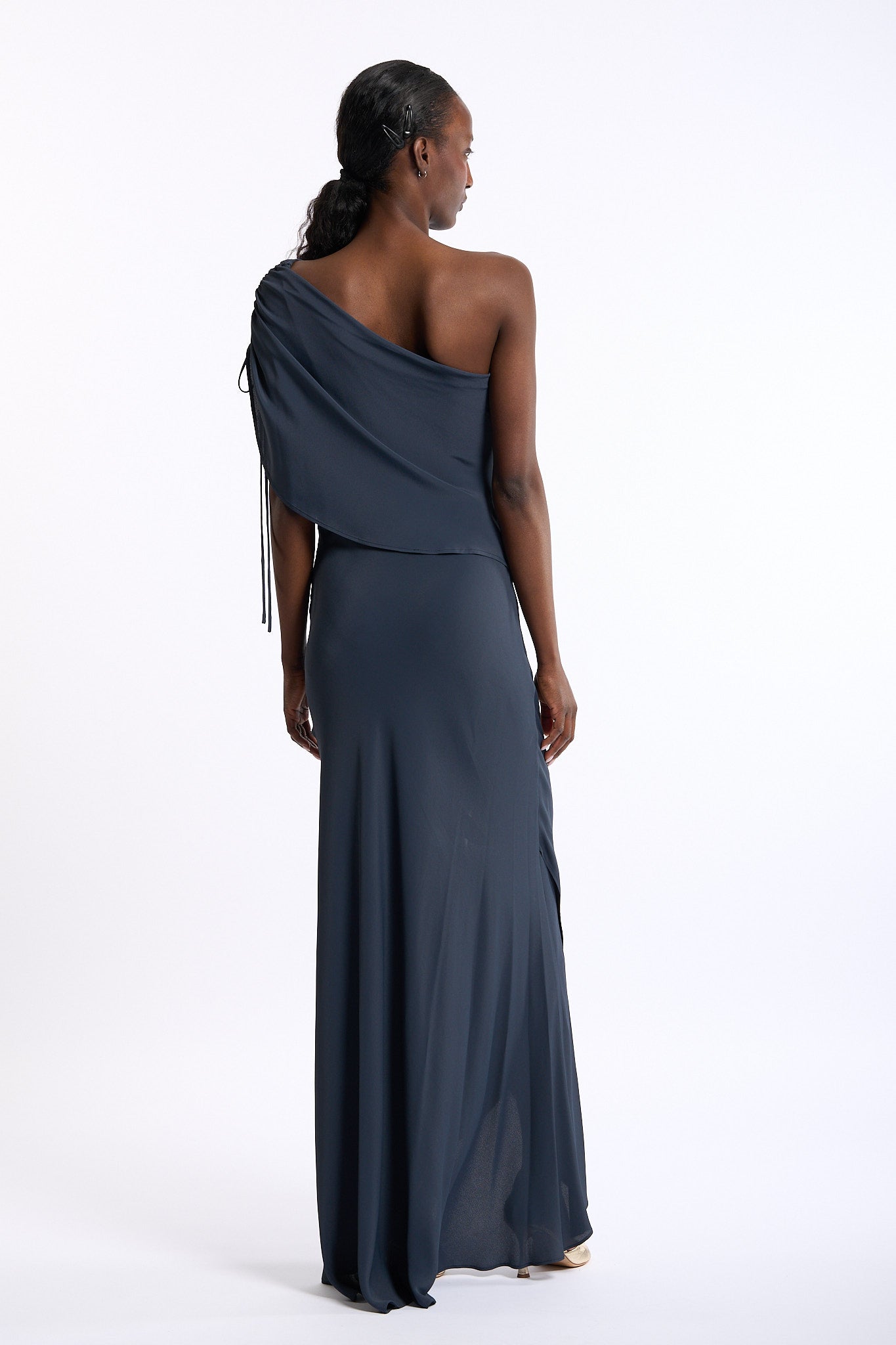 Semicouture Abito Clara Monospalla Blu Donna-8
