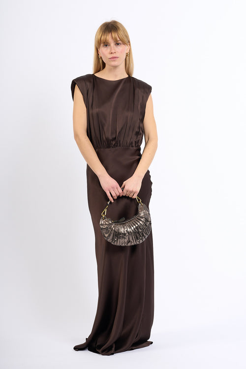 Semicouture Abito Lungo CASILDA Cacao Donna