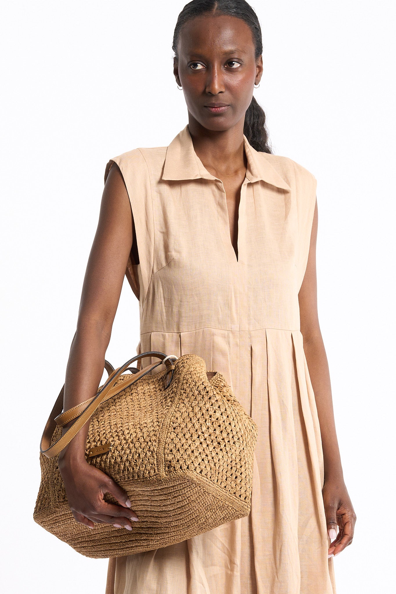 Semicouture Abito Savanna Canapa Donna-2