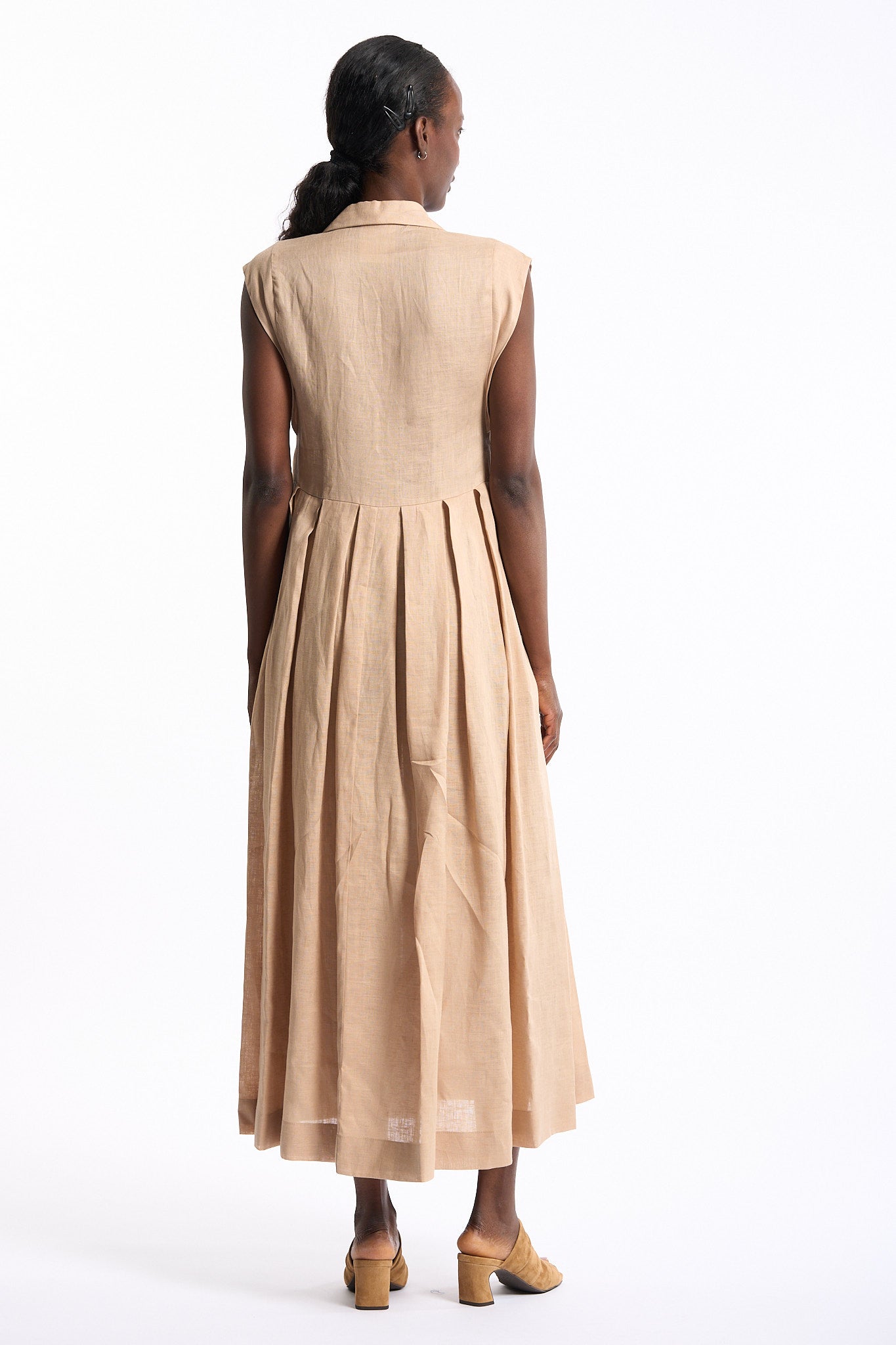 Semicouture Abito Savanna Canapa Donna-4