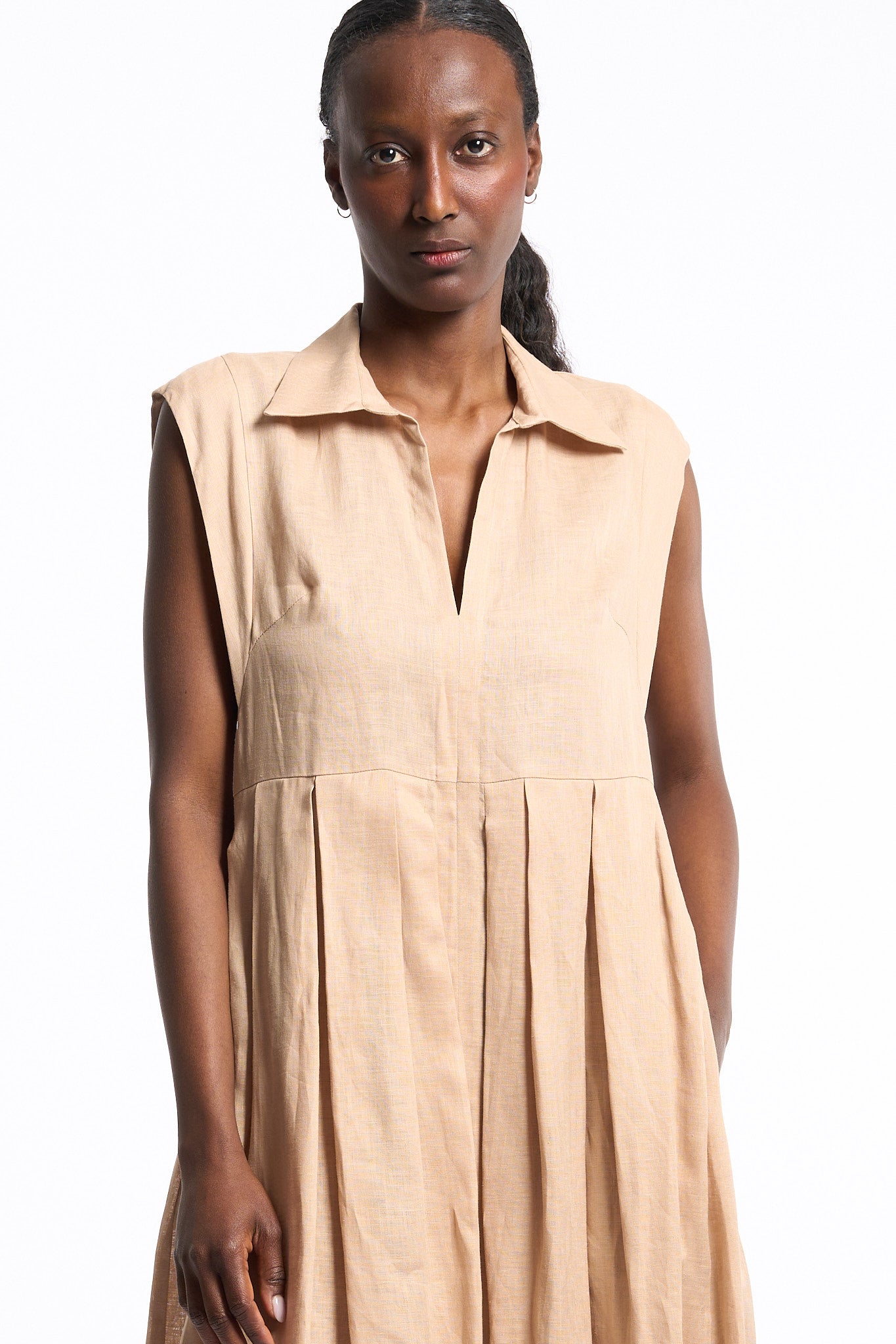 Semicouture Abito Savanna Canapa Donna-7