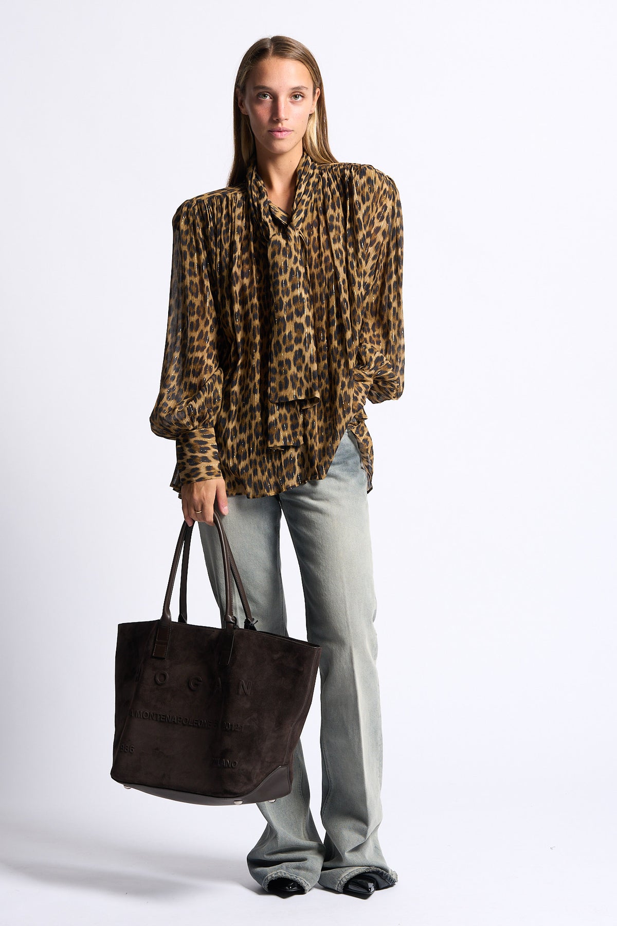 Semicouture Blusa Dottie Maculato Donna-7