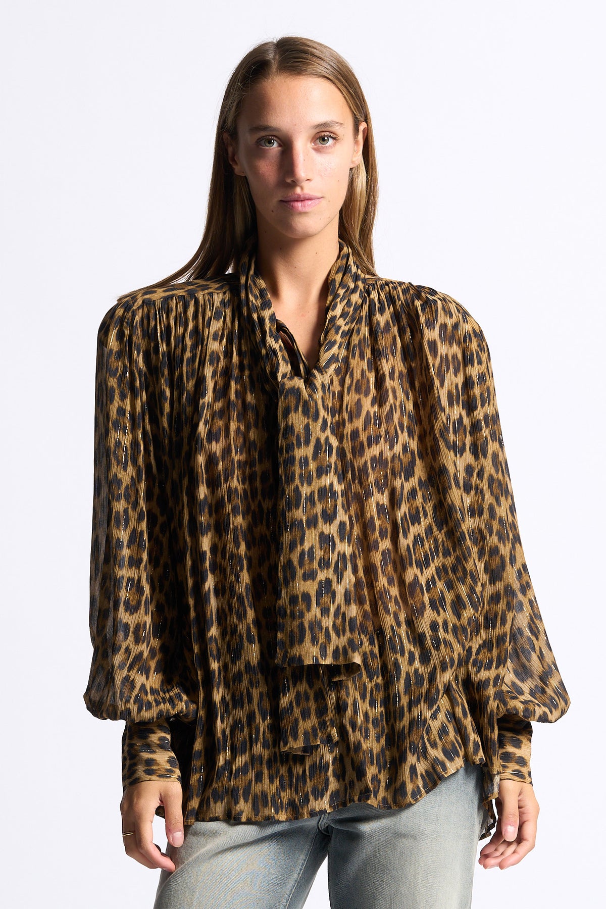 Semicouture Blusa Dottie Maculato Donna-1