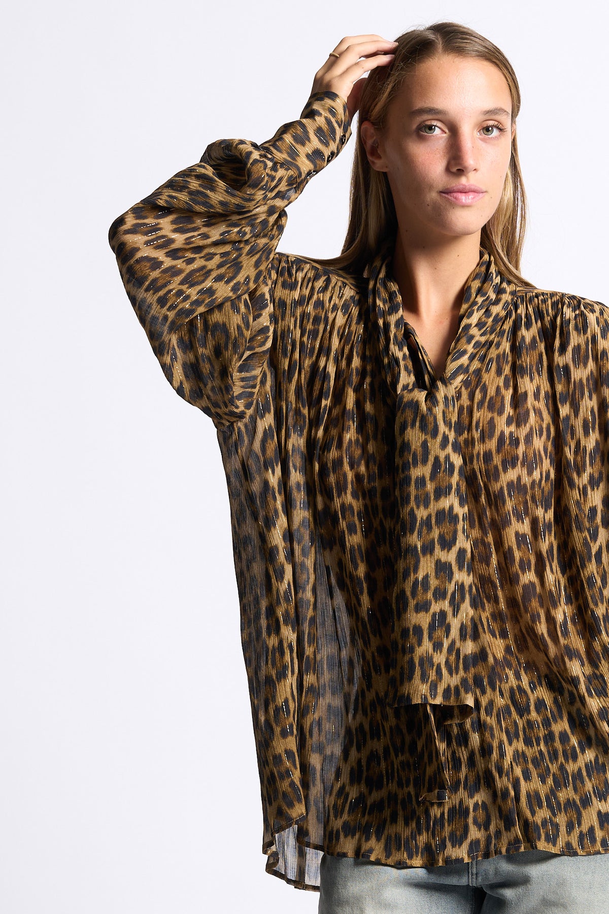Semicouture Blusa Dottie Maculato Donna-3