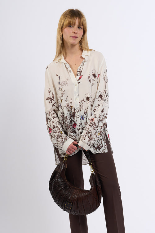 Semicouture Camicia AVA Stampa Floreale Donna