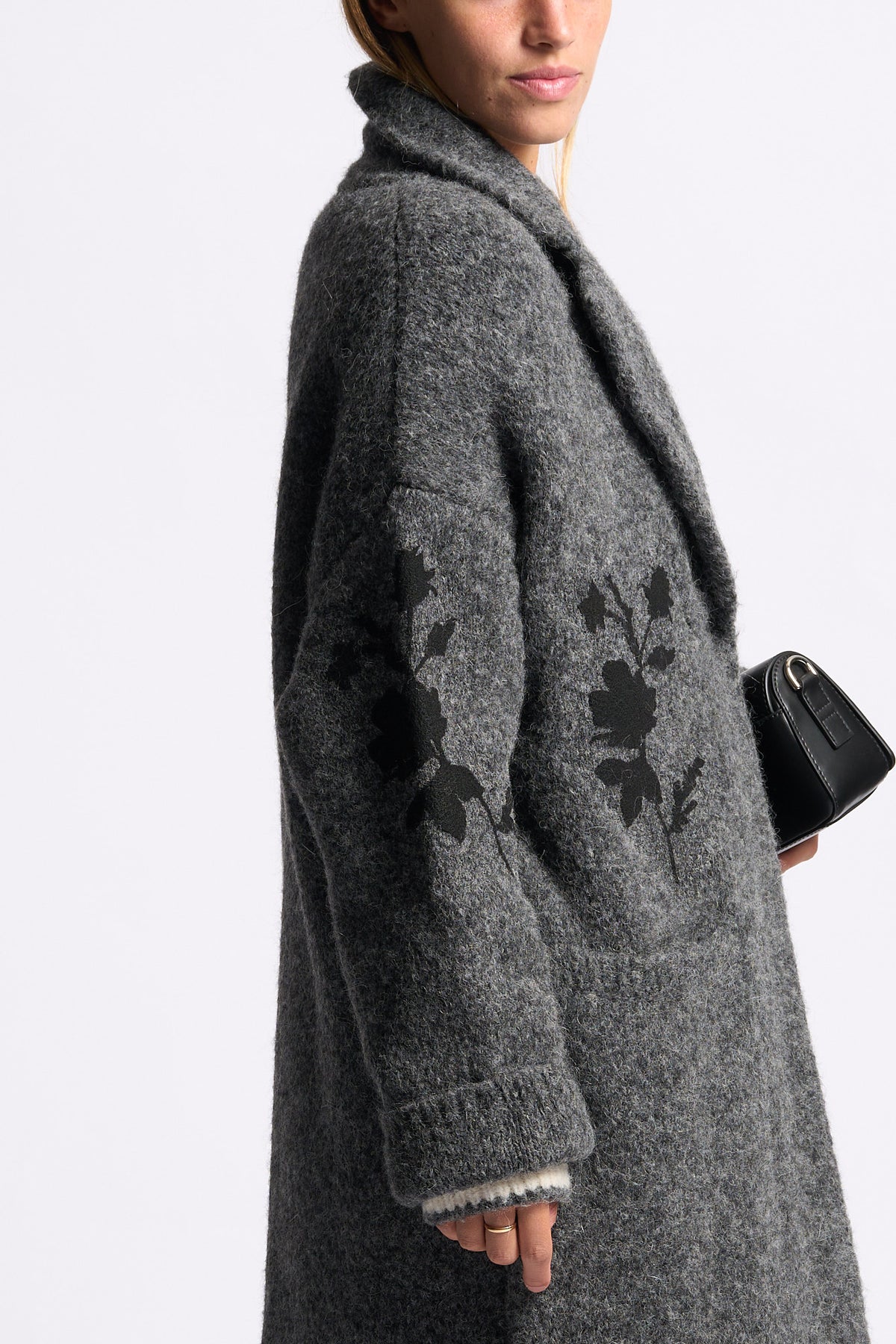 Semicouture Cappotto Hollie Grigio/nero Donna-10