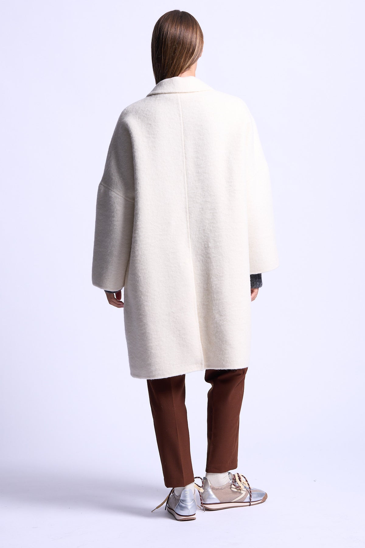 Semicouture Cappotto Sigmund Burro Donna-3