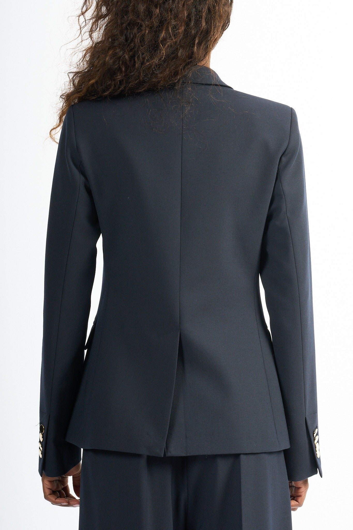 Semicouture Giacca Carrie Doppiopetto Blu Donna-5