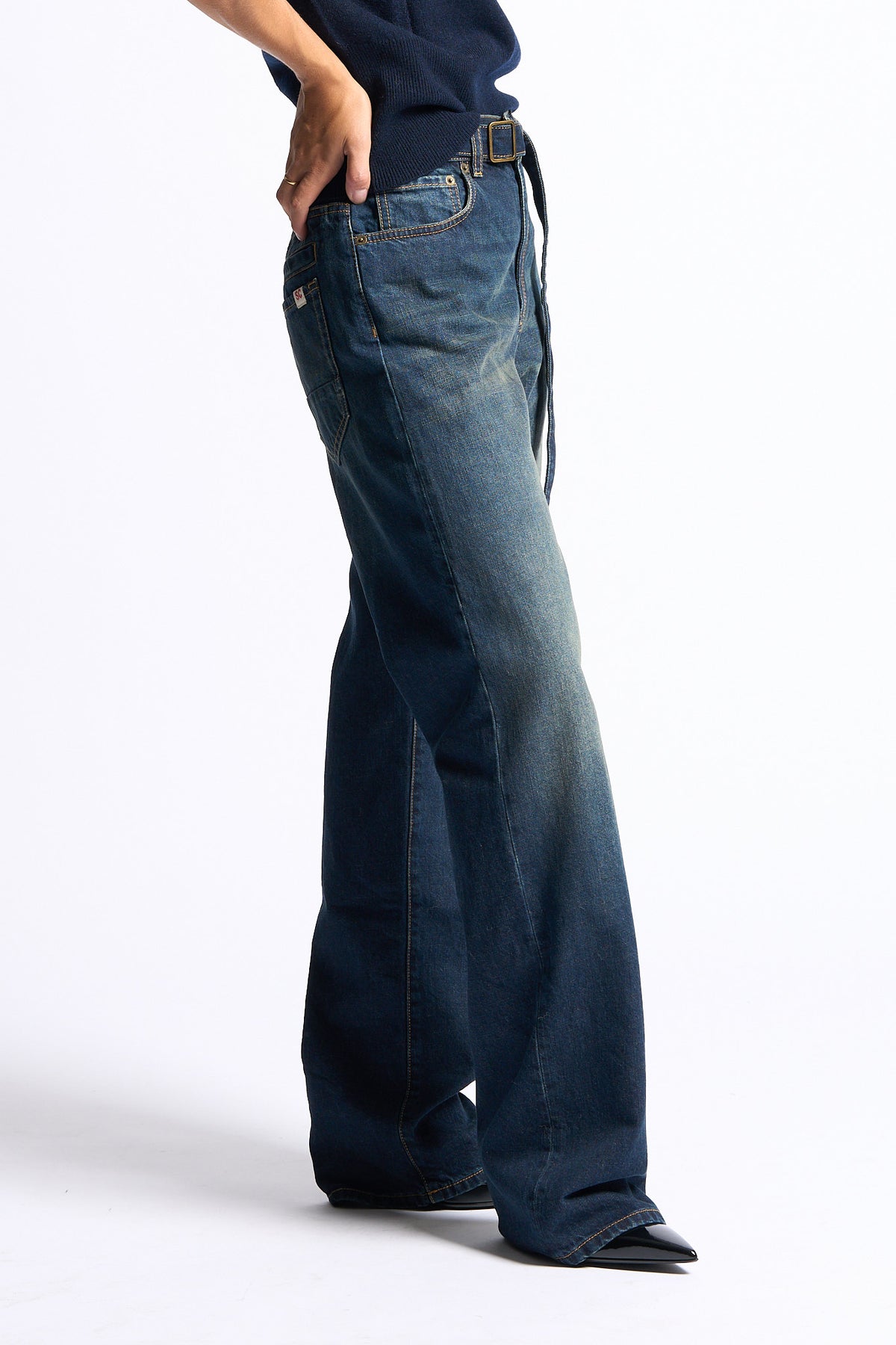 Semicouture Jeans Cynthia Denim Donna-4