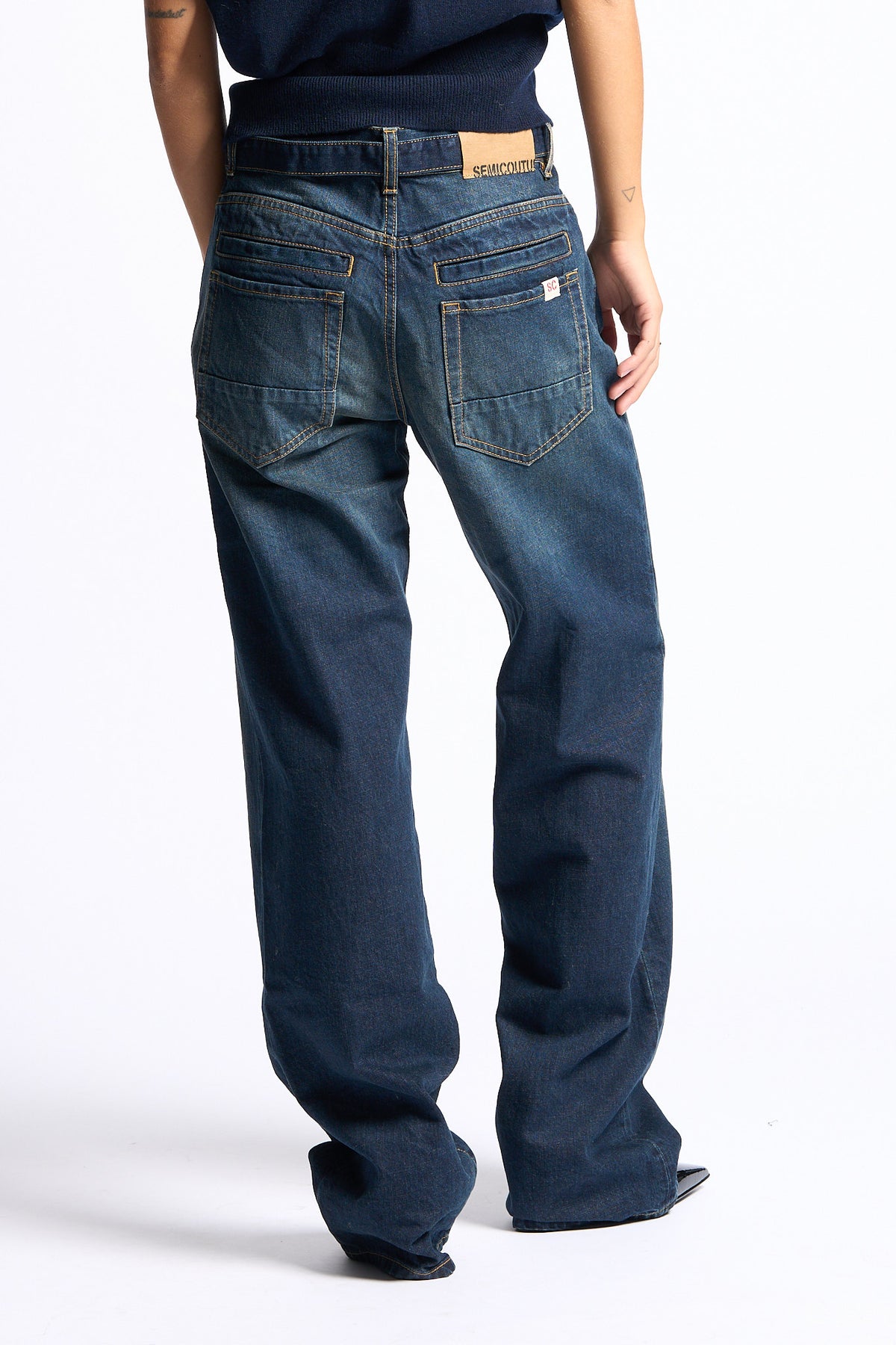 Semicouture Jeans Cynthia Denim Donna-5